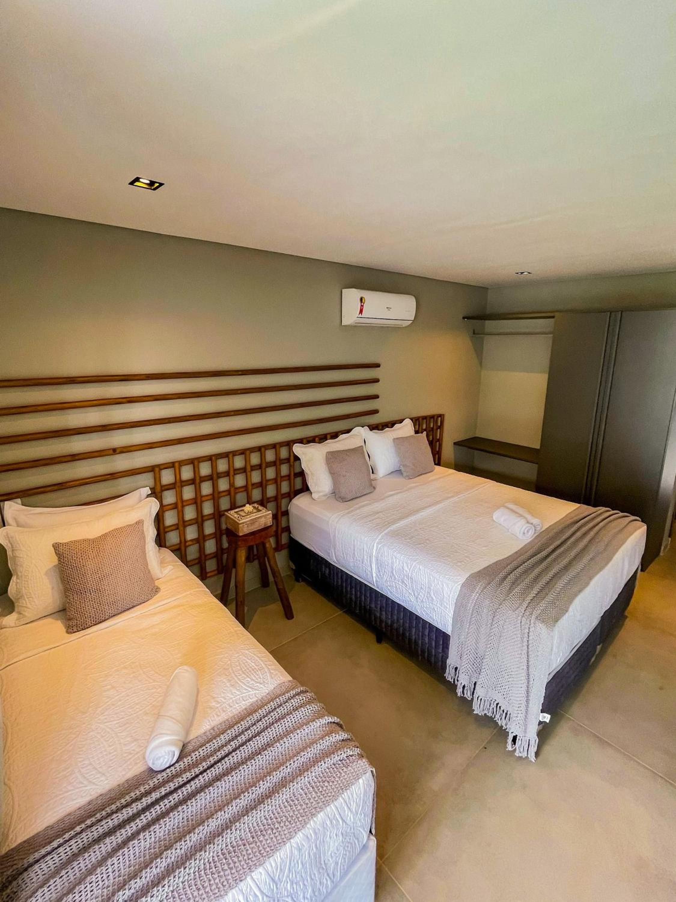 Casa Waua | PÉ NA AREIA, rooftop, borda infinita