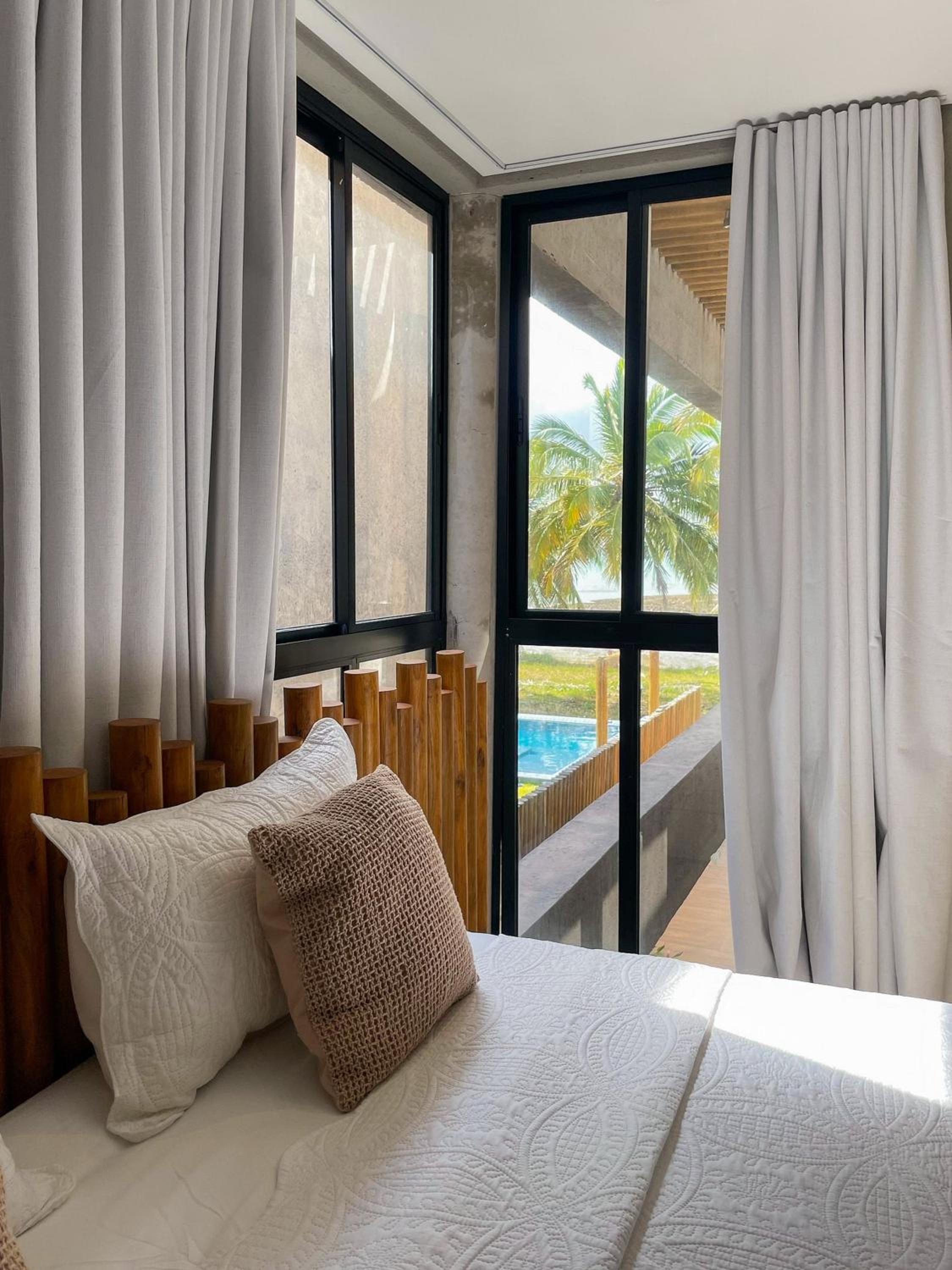 Casa Waua | PÉ NA AREIA, rooftop, borda infinita