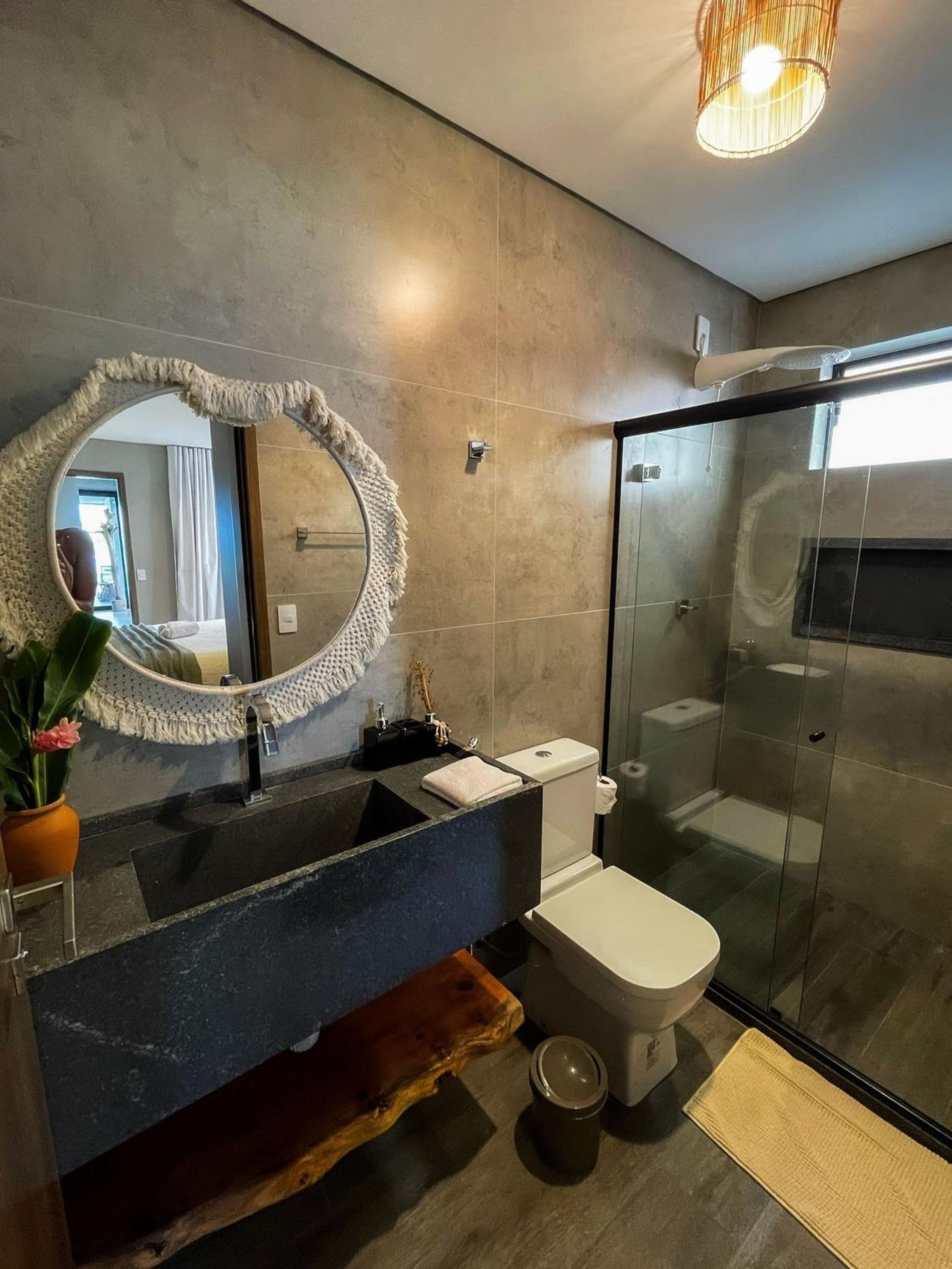 Casa Waua | PÉ NA AREIA, rooftop, borda infinita