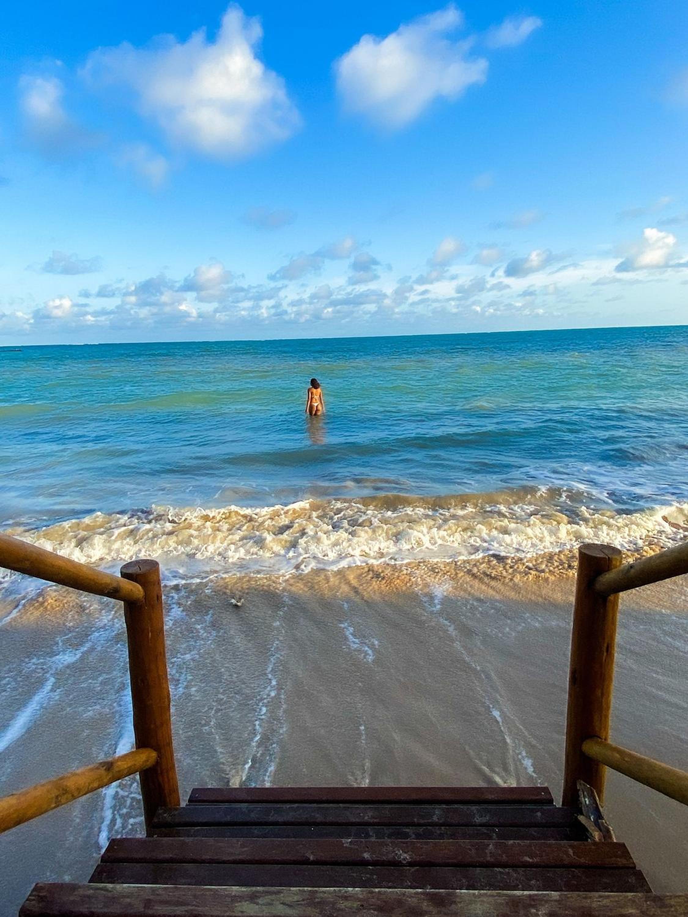 Casa Waua | PÉ NA AREIA, rooftop, borda infinita