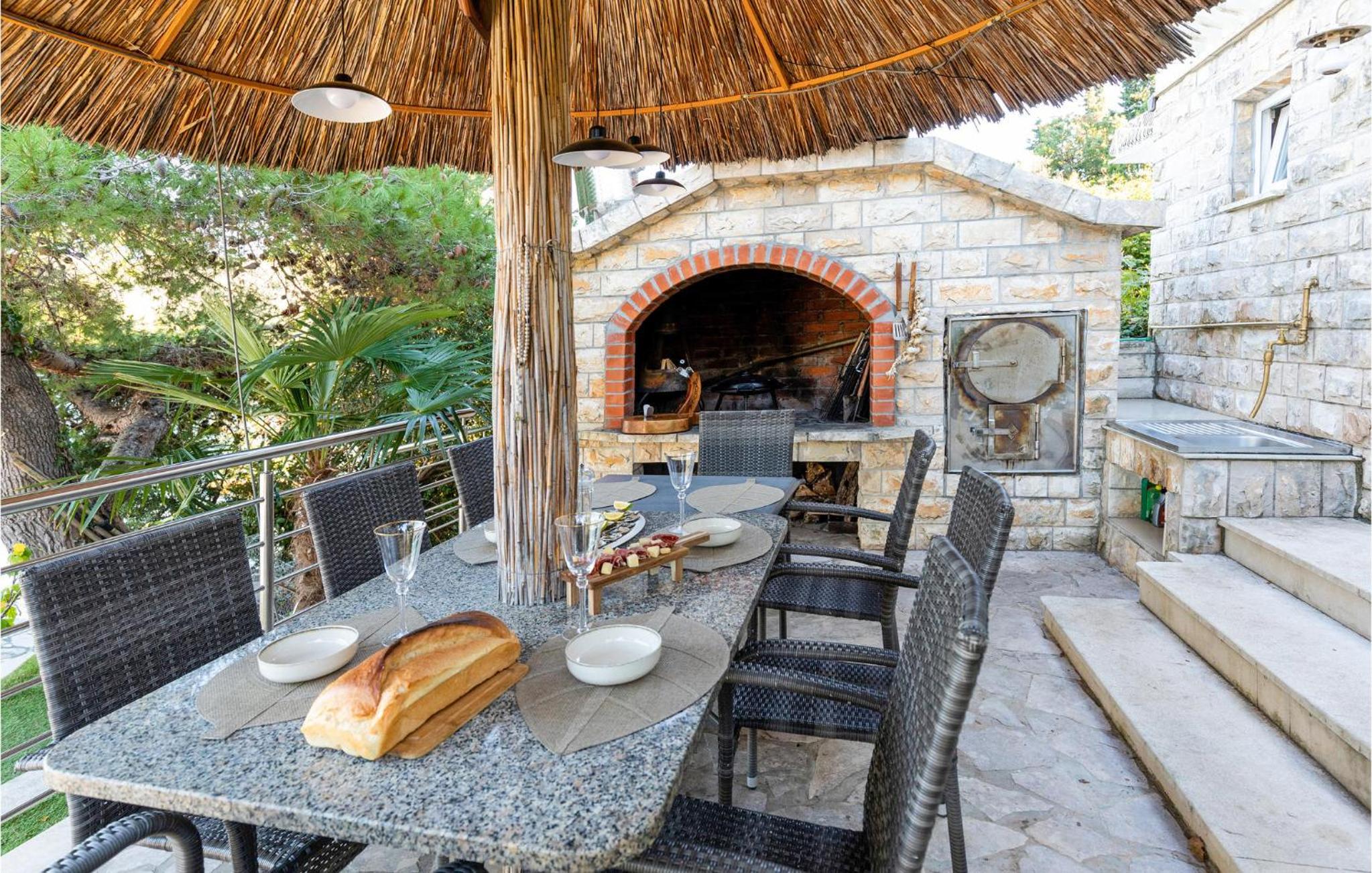 Nice Home In Ston With Sauna