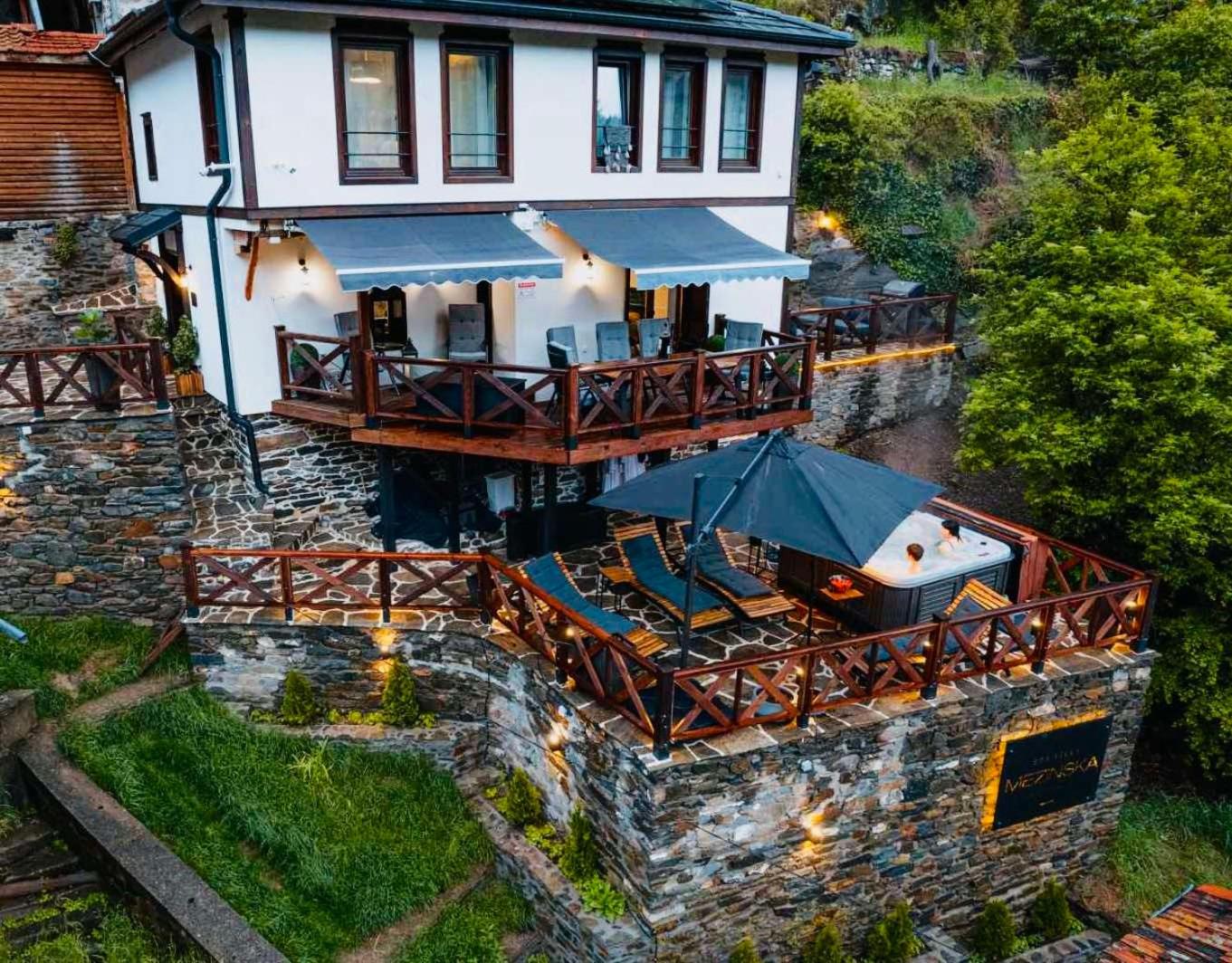 Spa Villa Mezinska Jacuzzi Sauna