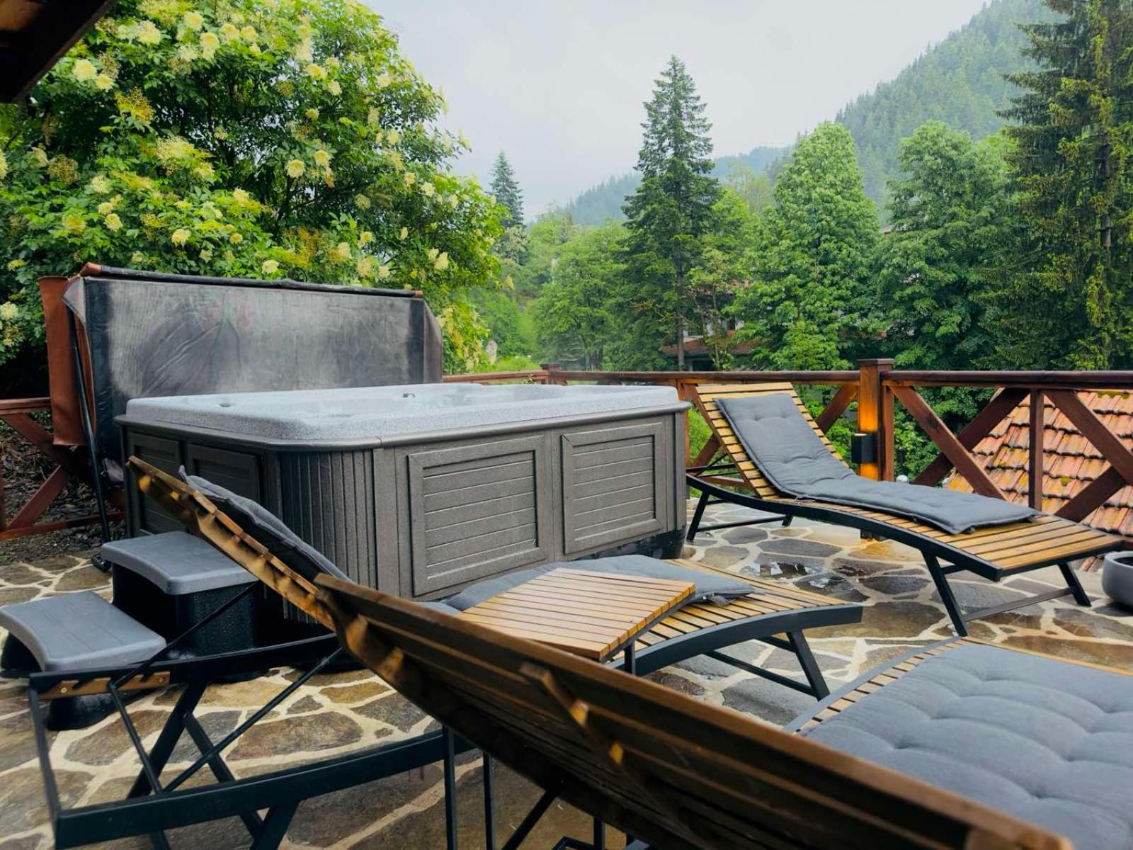 Spa Villa Mezinska Jacuzzi Sauna