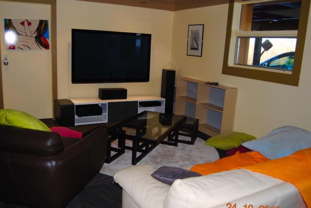 Spacious luxurious Villa, bright cottage, pool, Jacuzzi, sauna, nature