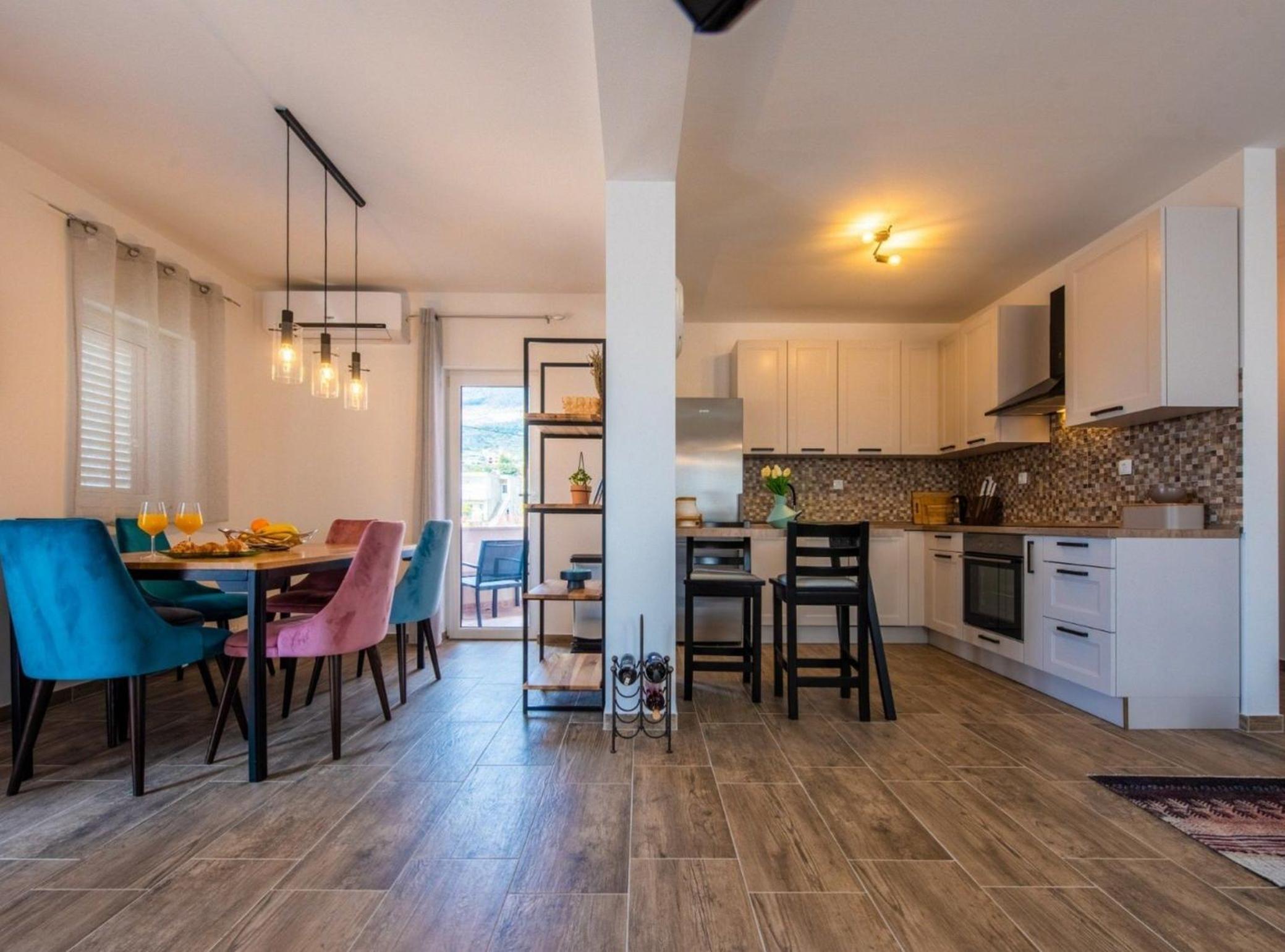 Charming and Tranquil Kastel Gomilica Apartment with Balcony and Patio view 5