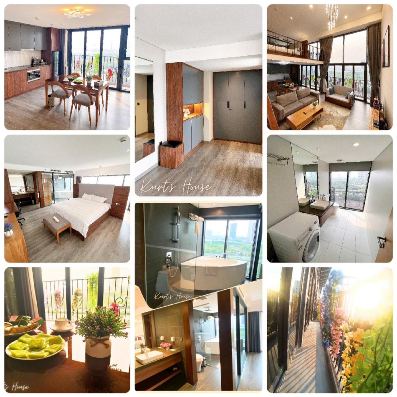 KURT'S HOUSE TÂY HỒ - 90m2 duplex apartment with cooking capacity