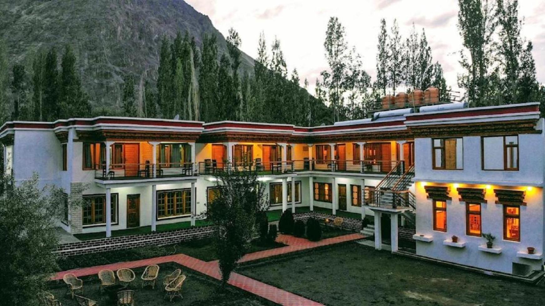 Hotel The Nubra Residency, Hunder view 2