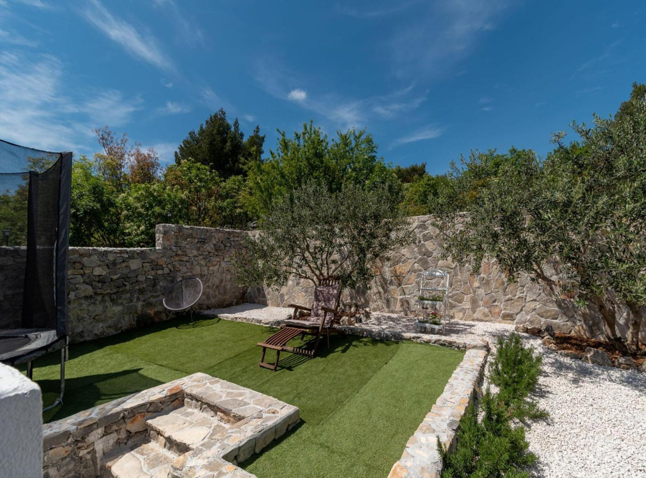 Hillside Villa in Trogir with Pool, Terrace, and Stunning City View