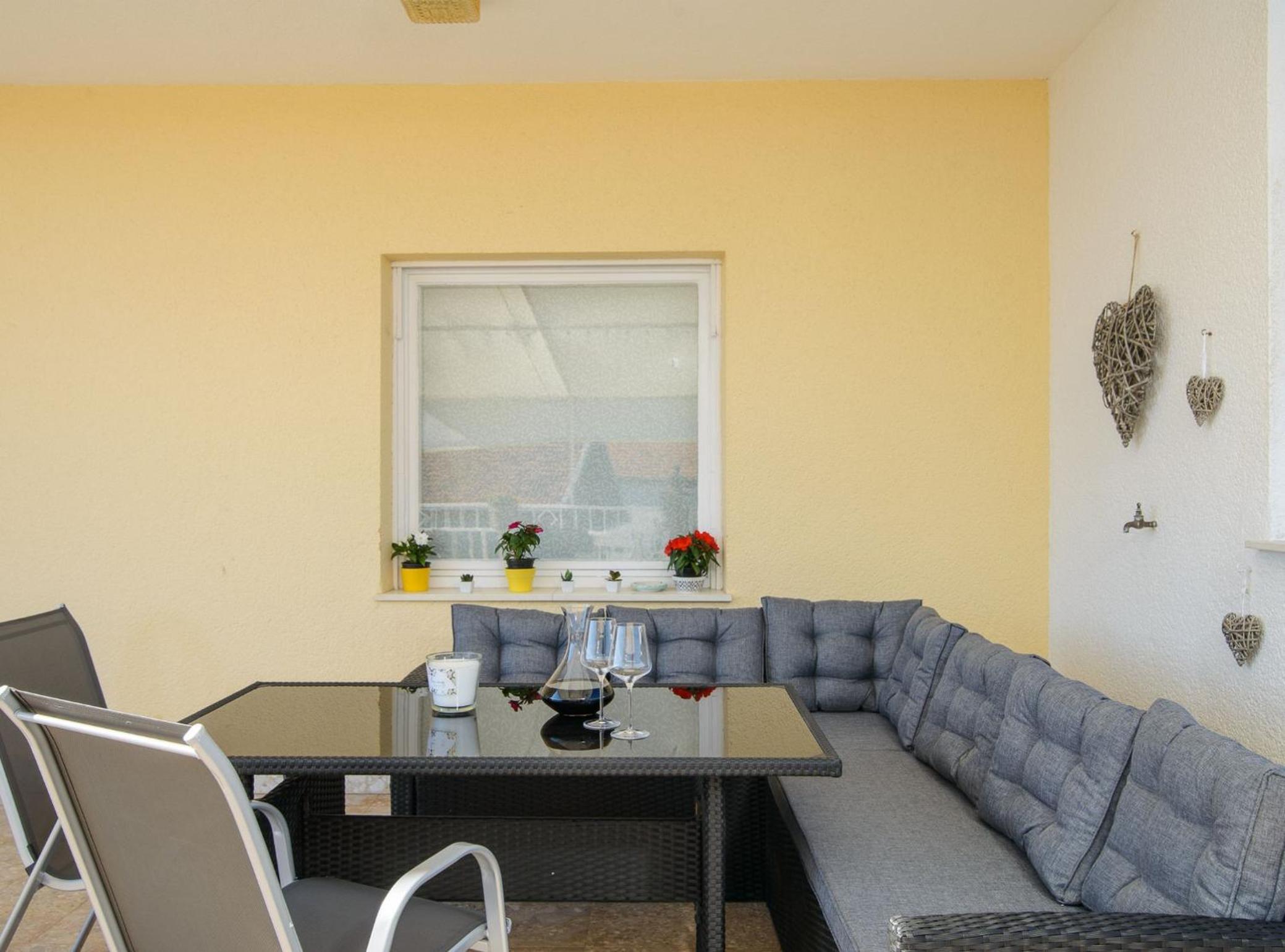 Modern Apartment Near Trogir Beach with Sea View Terrace and Lounge Area view 3