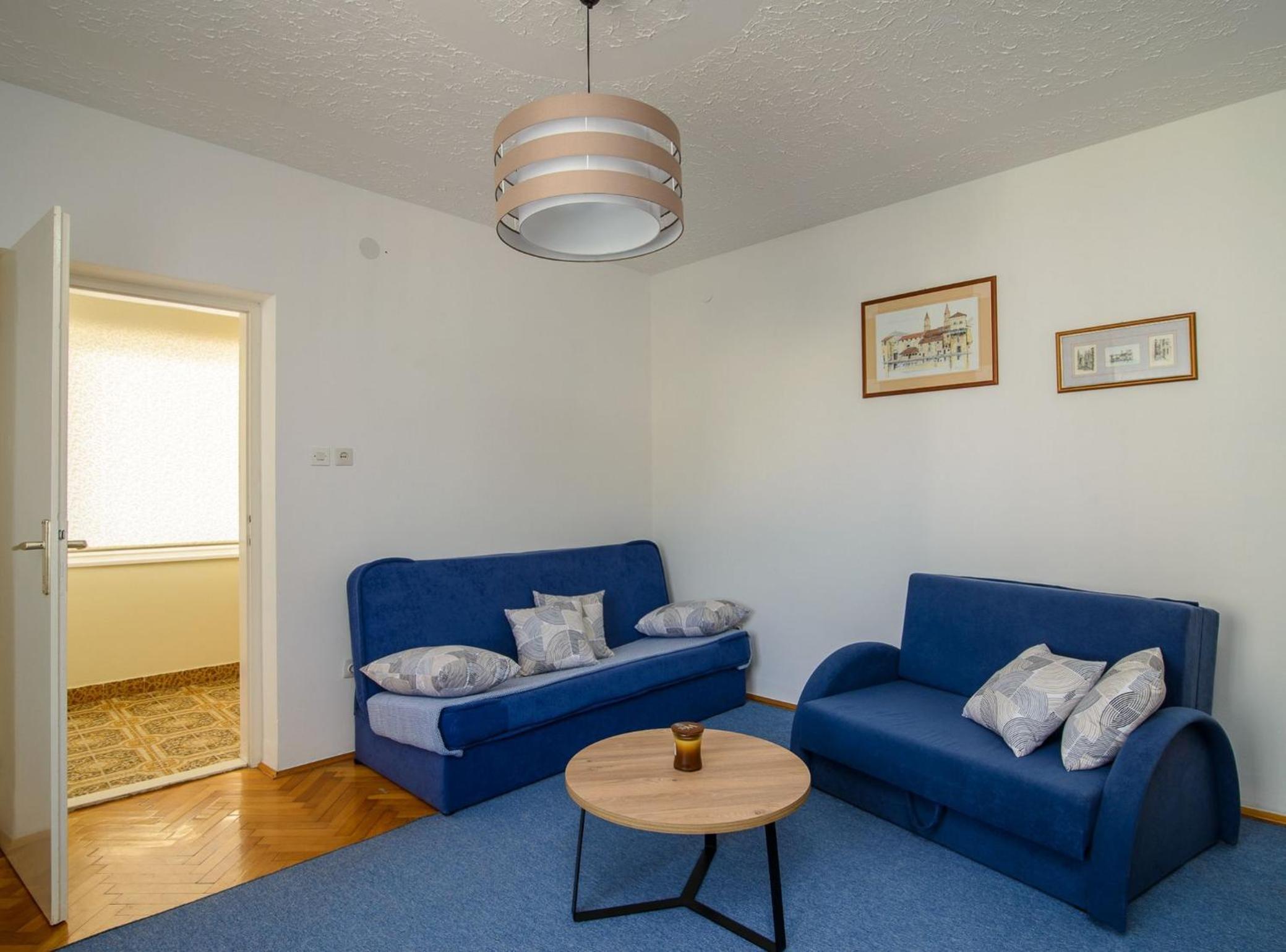 Modern Apartment Near Trogir Beach with Sea View Terrace and Lounge Area view 5