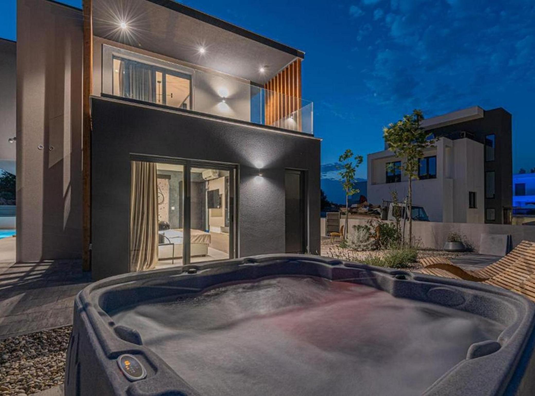 Luxury Contemporary Villa in Vodice with Pool, Sauna and Hot Tub view 2