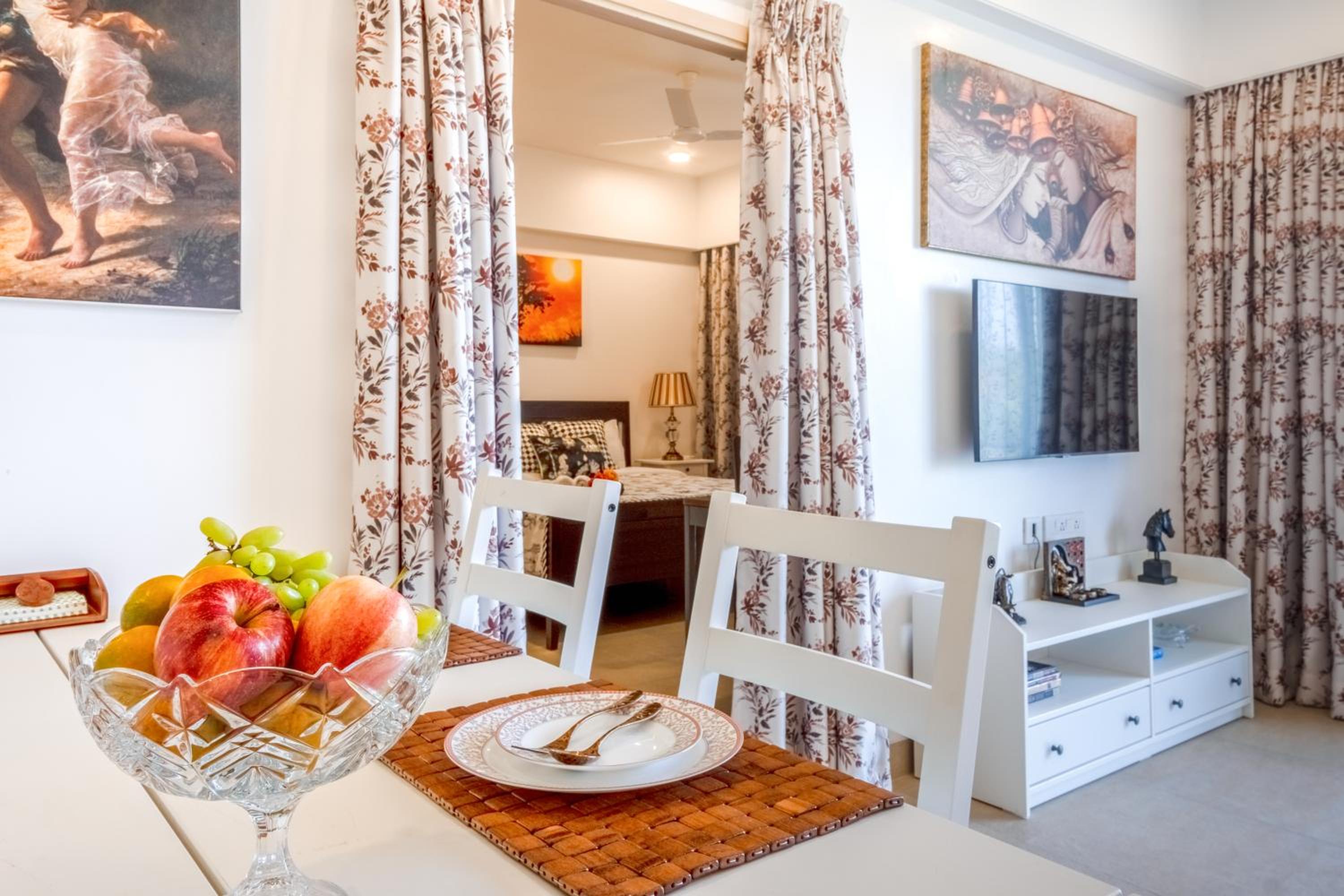 Elegant 1BHK Apartment by tisyastays view 5