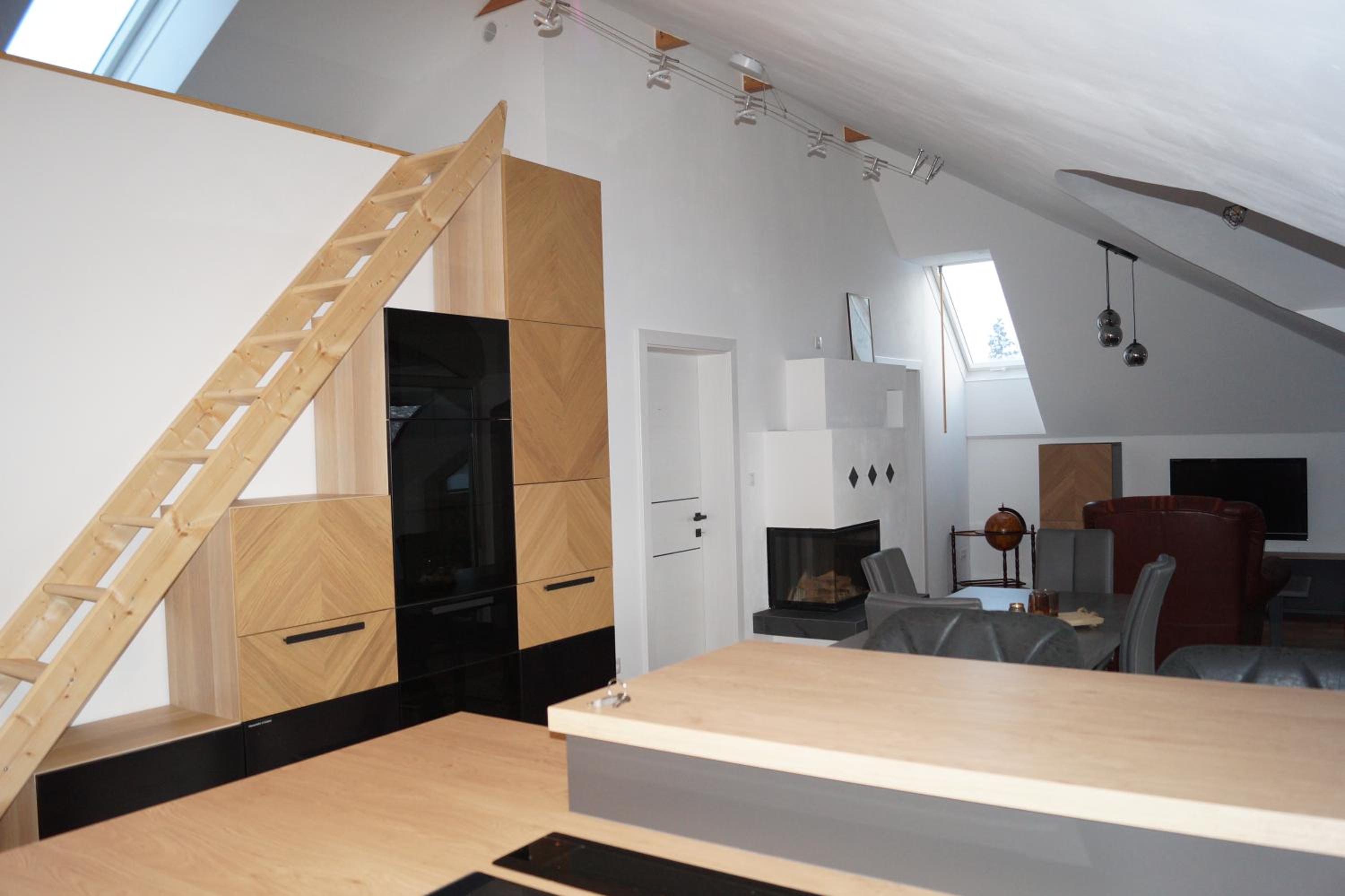 Designer Loft mit Kamin am Rande von Graz