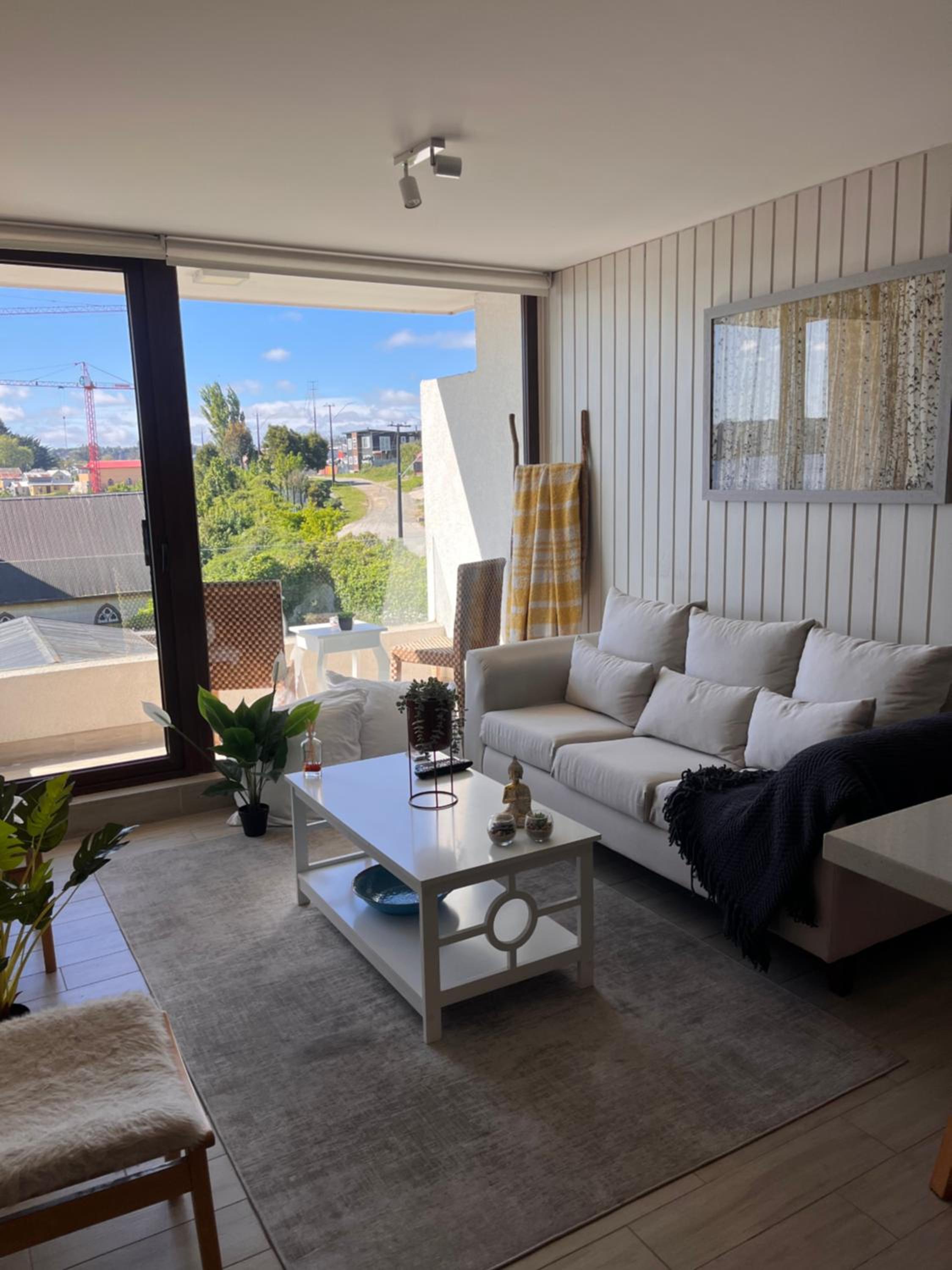 Hermoso Depto 1 dormitorio y litera náutica con vista al lago y volcanes