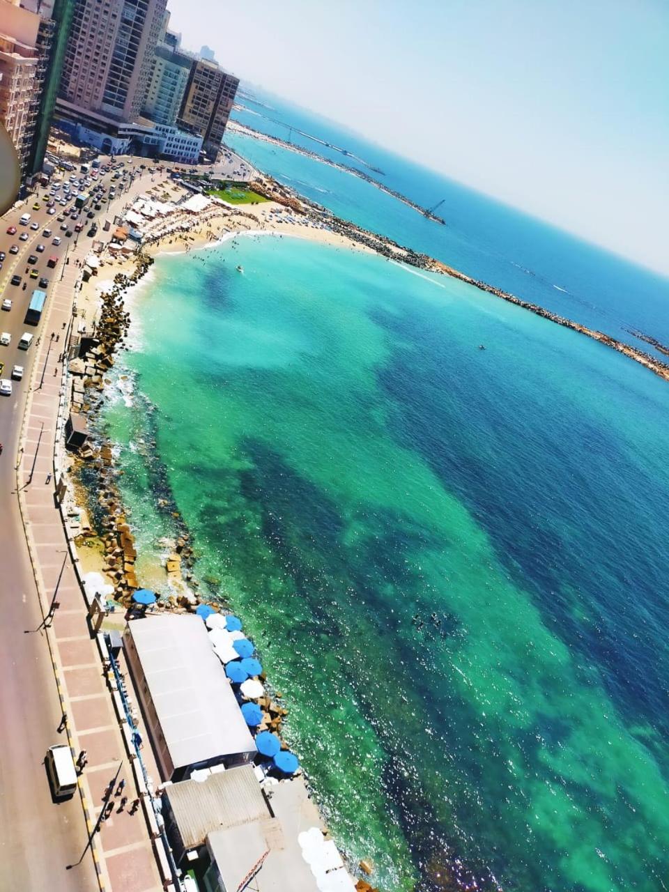 Beach front Fully finished apartments in Sidibishr, Alexandria
