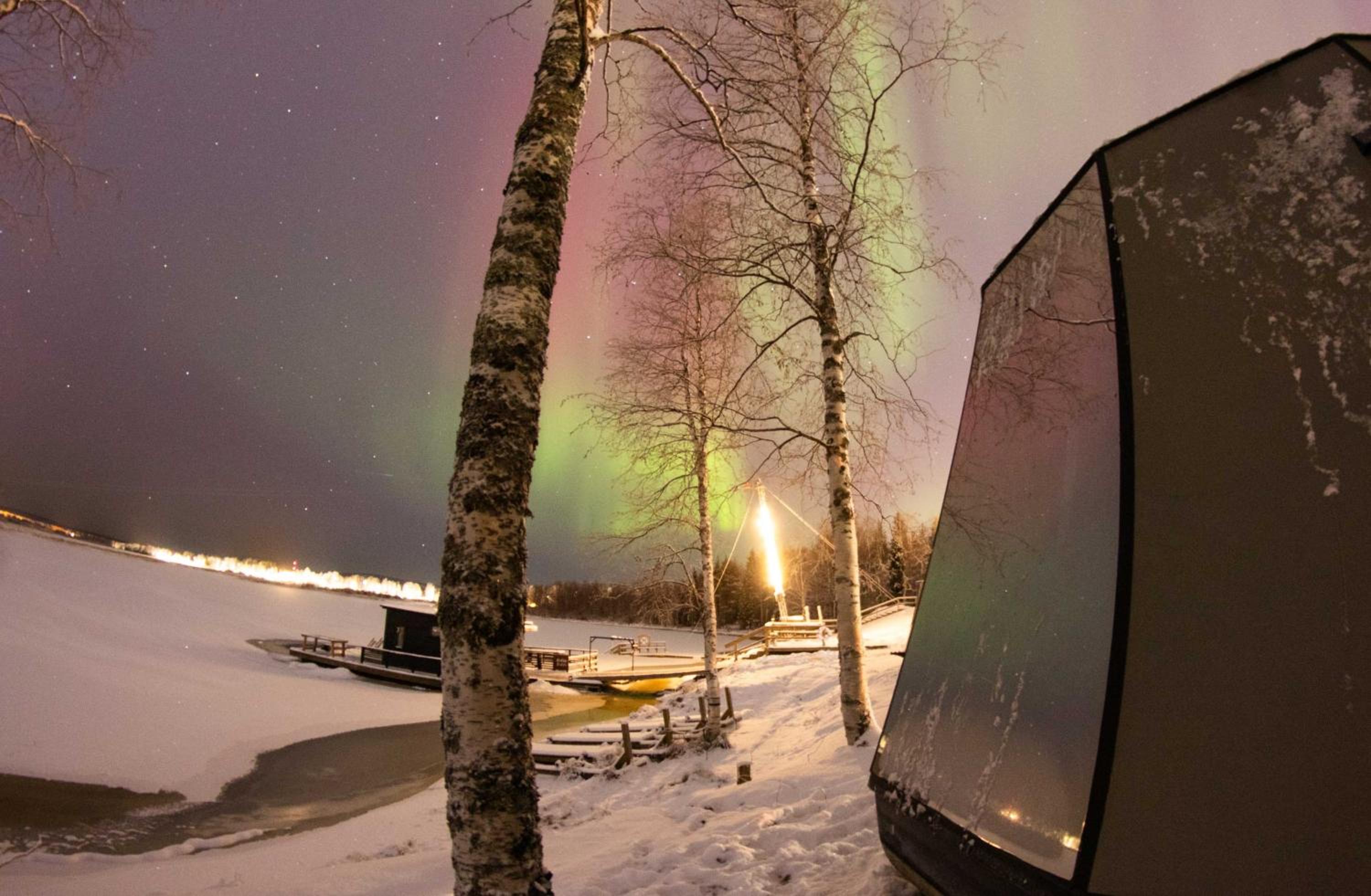 AuroraHut at Sauna Retreat