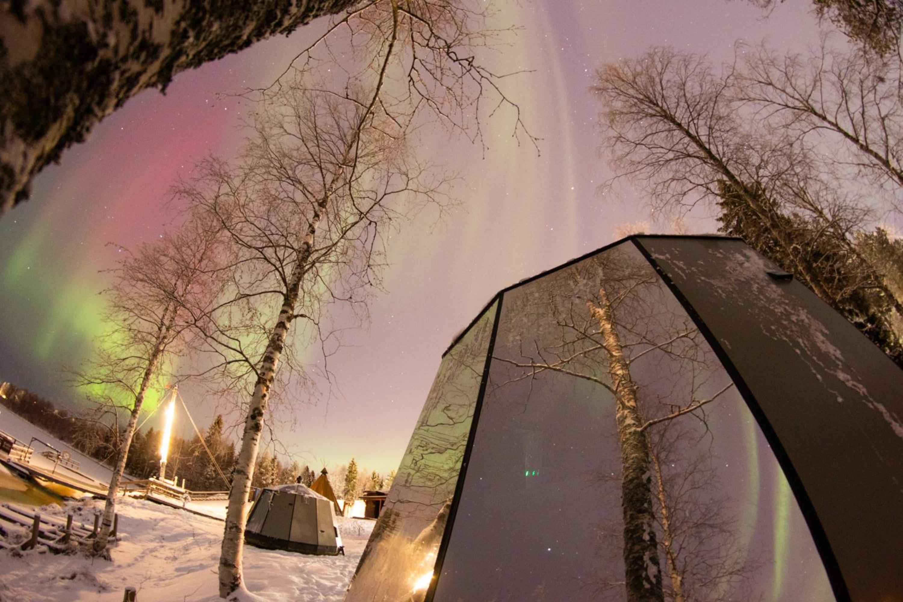 AuroraHut at Sauna Retreat