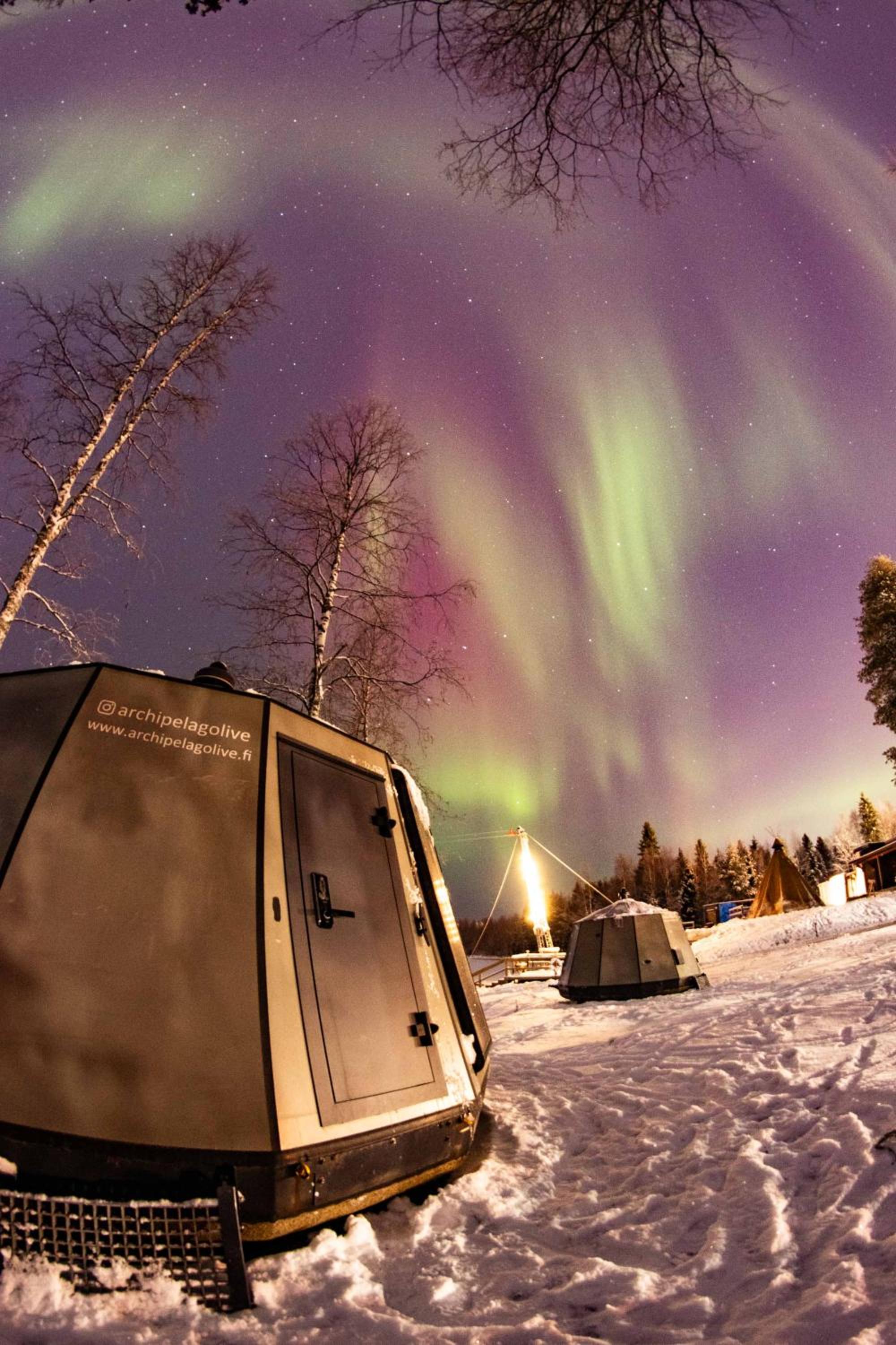 AuroraHut at Sauna Retreat