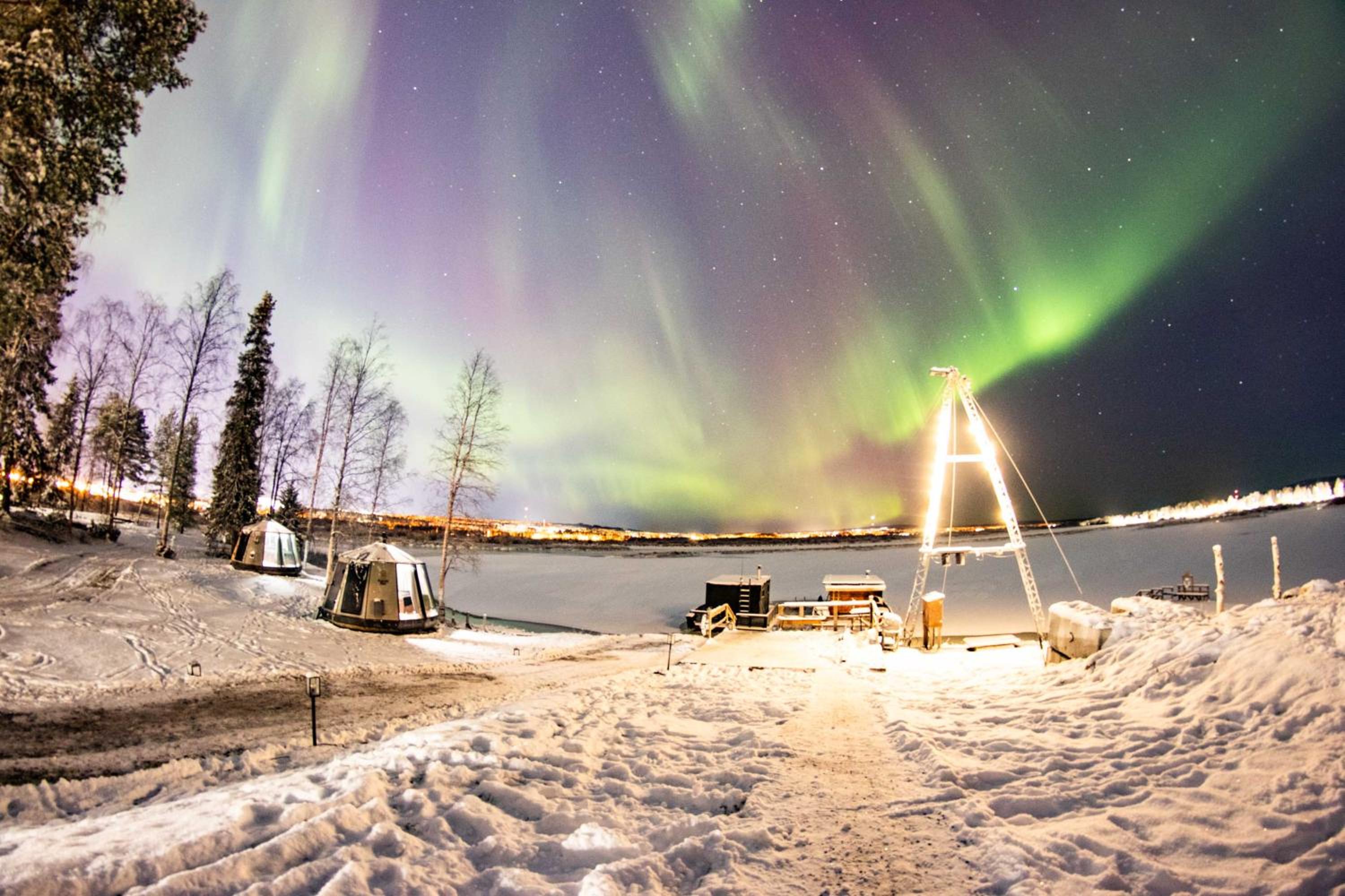 AuroraHut at Sauna Retreat