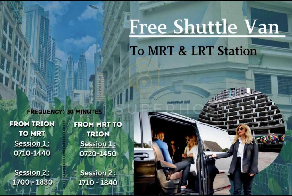 Trion Kuala Lumpur KLCC view L65 2br 2bth