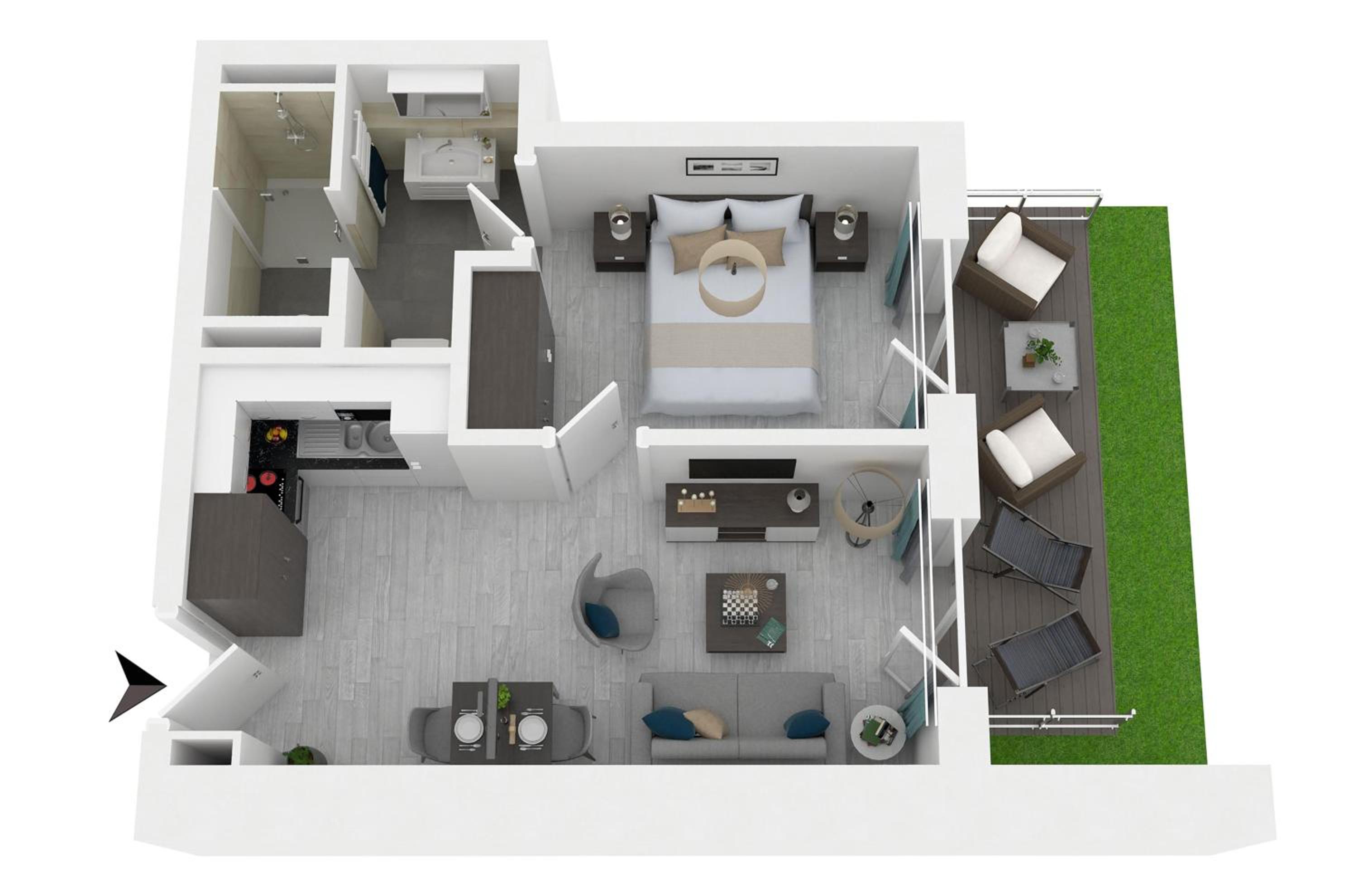 hotel room
