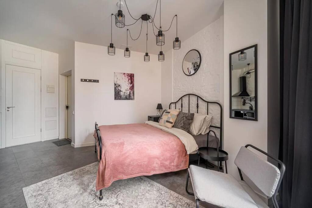 Bright studio apartment view 2