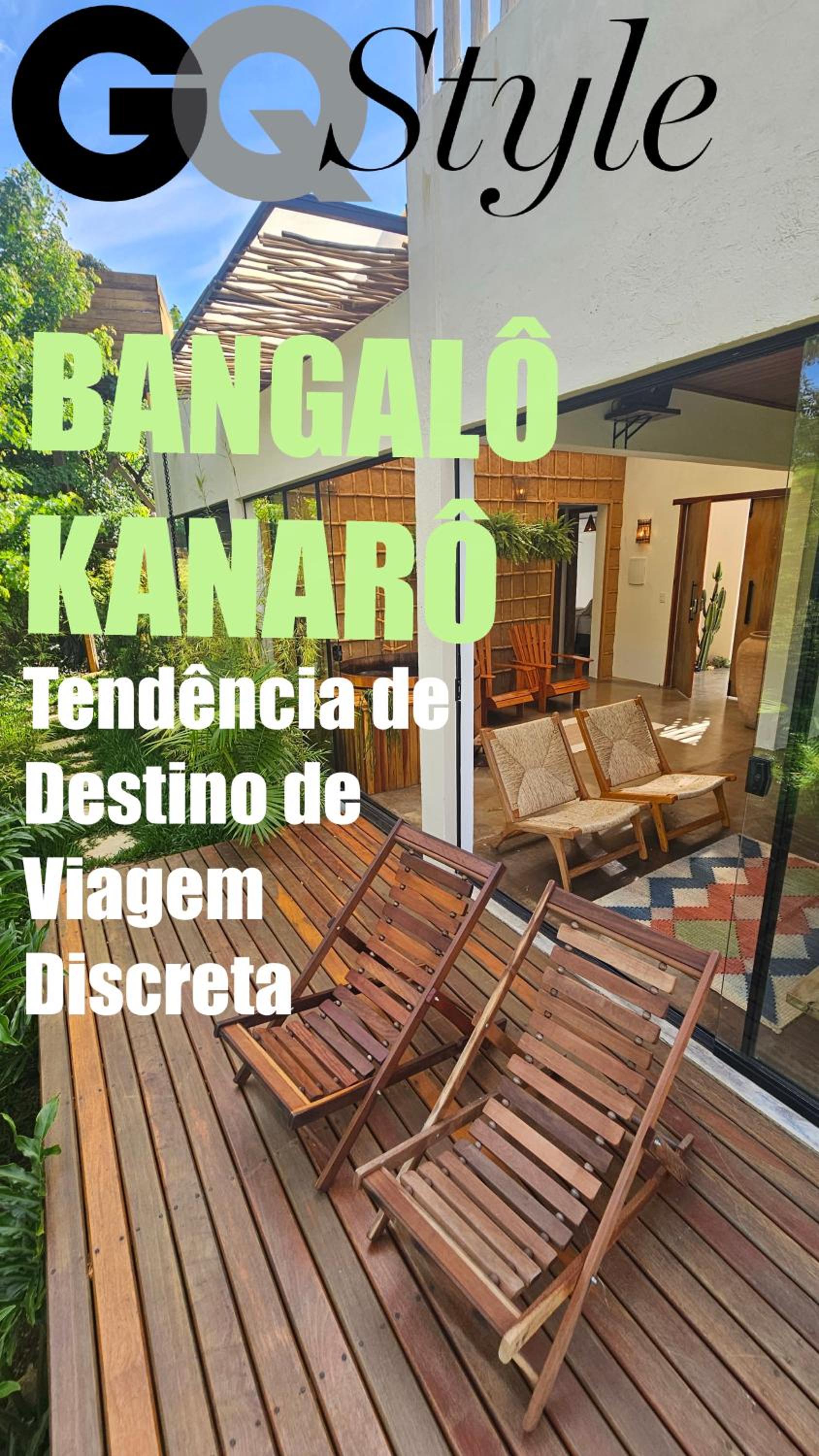 Bangalô Casa Kanarô Spa Demure