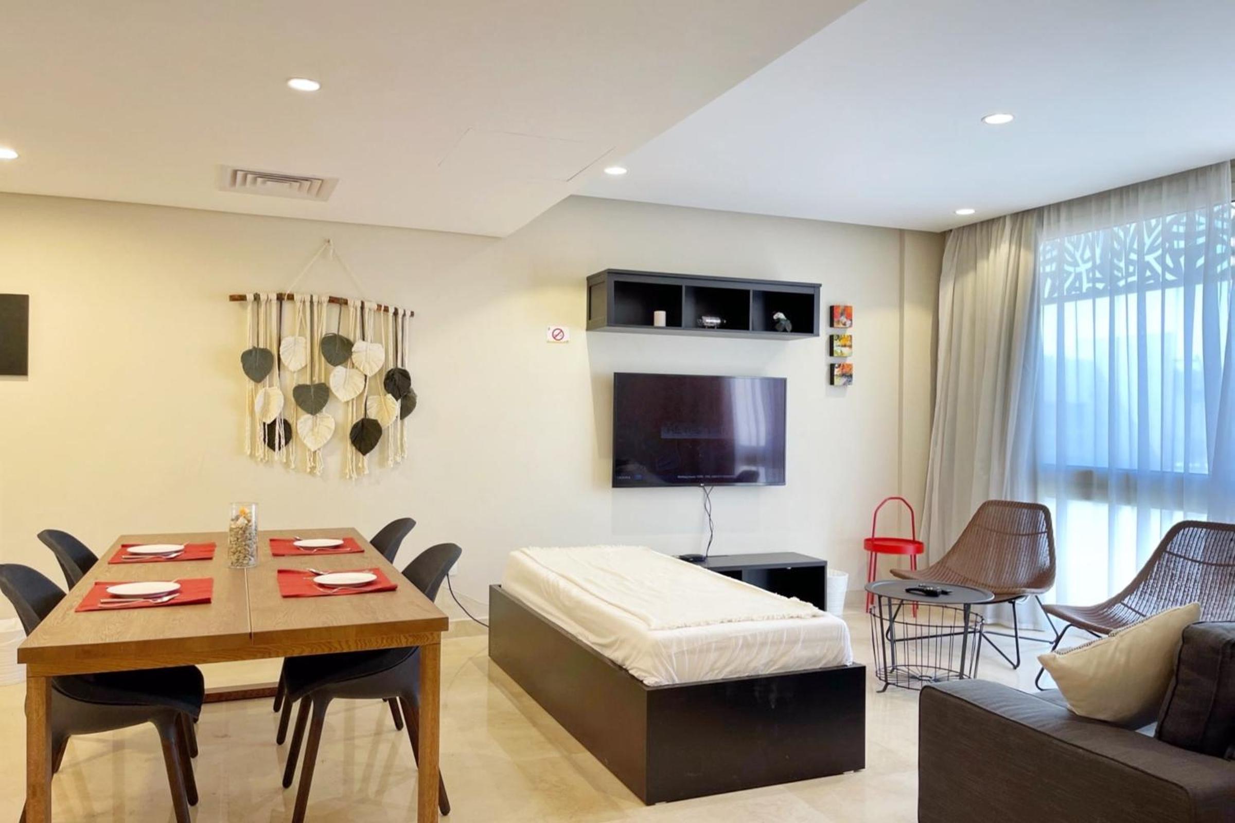 Minimal & Mere 1 BDR Mangroovy Free Beach & Pool