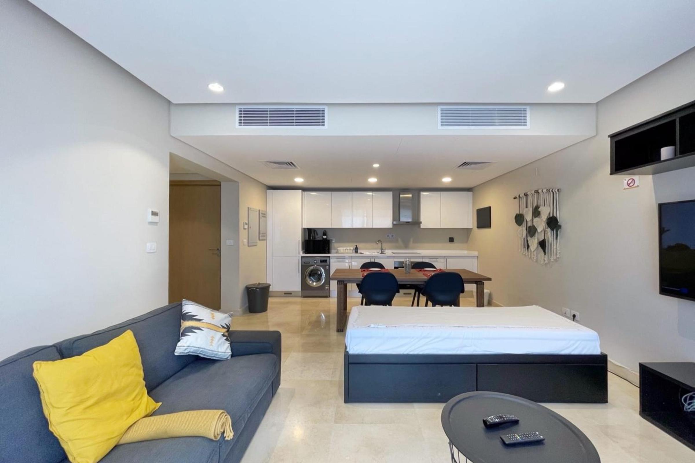 Minimal & Mere 1 BDR Mangroovy Free Beach & Pool
