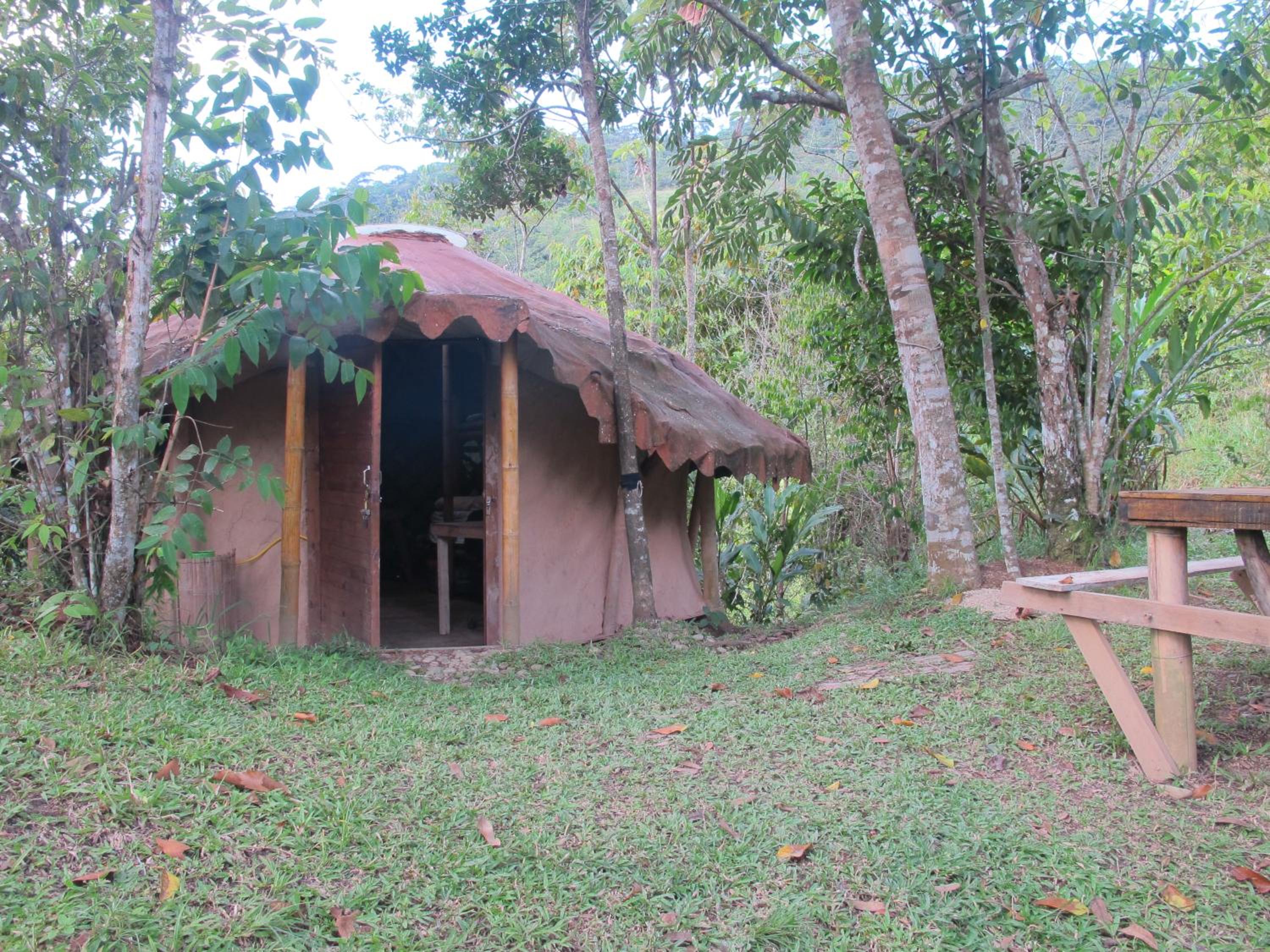Cabaña en reserva natural