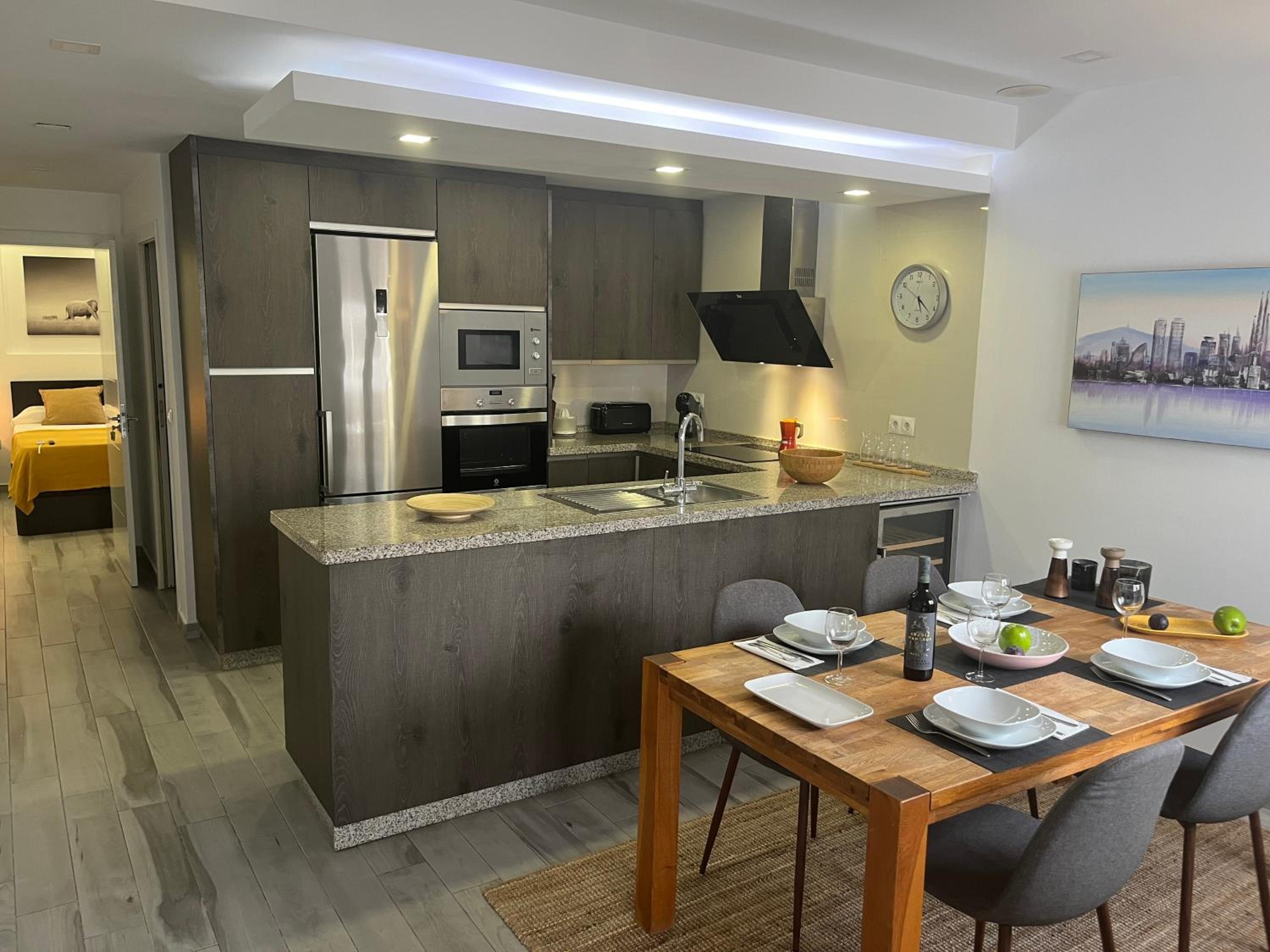 Suite de Marquez , exklusive Dachwohnung im Zentrum mit Meer und Bergblick