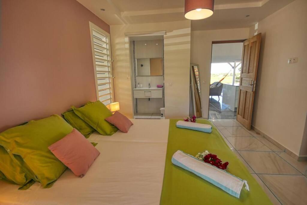 Villa vue champs de cannes