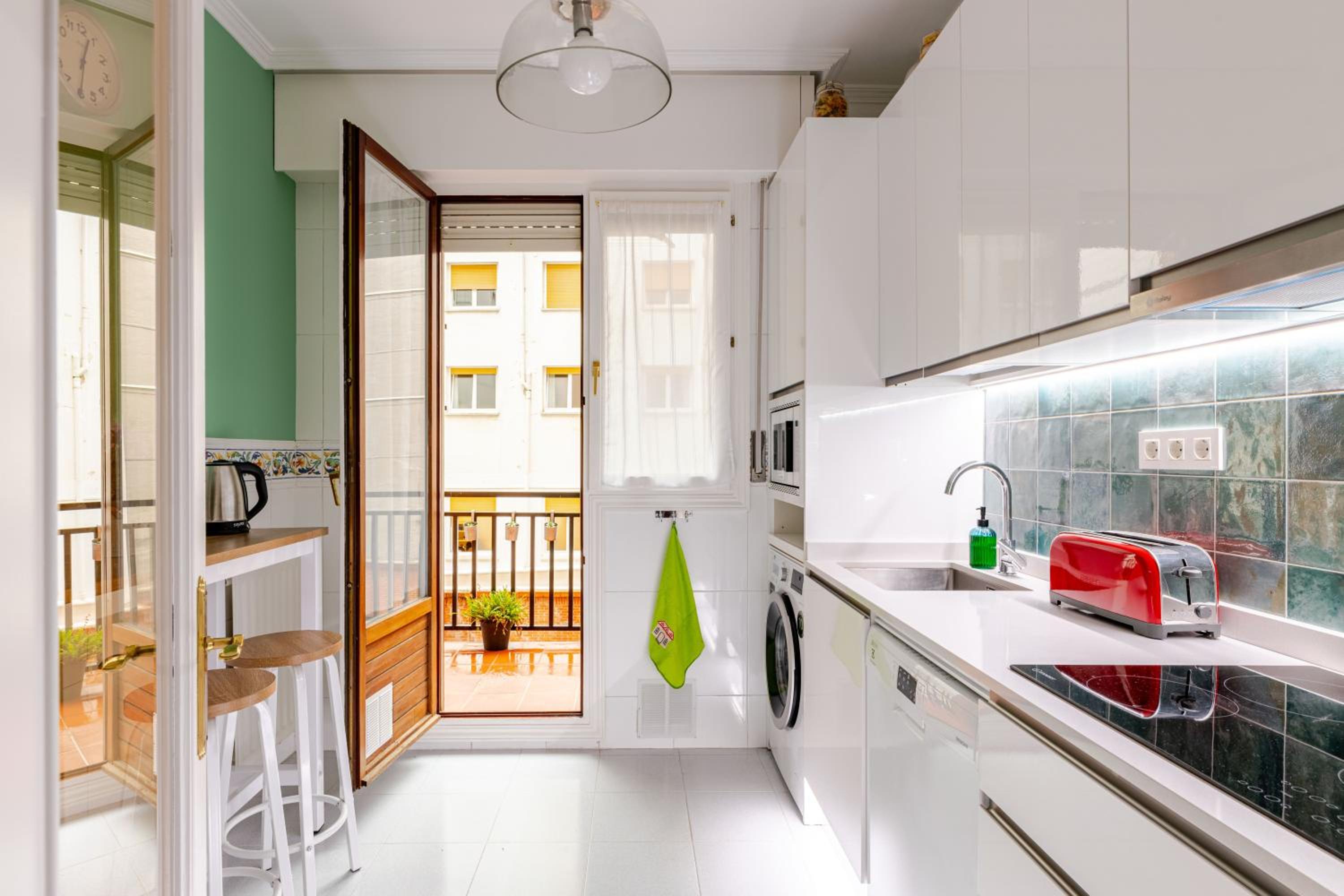 BilbaoBonito 5min Guggenheim 2Bth ,EXT,Quiet & Central, Parking