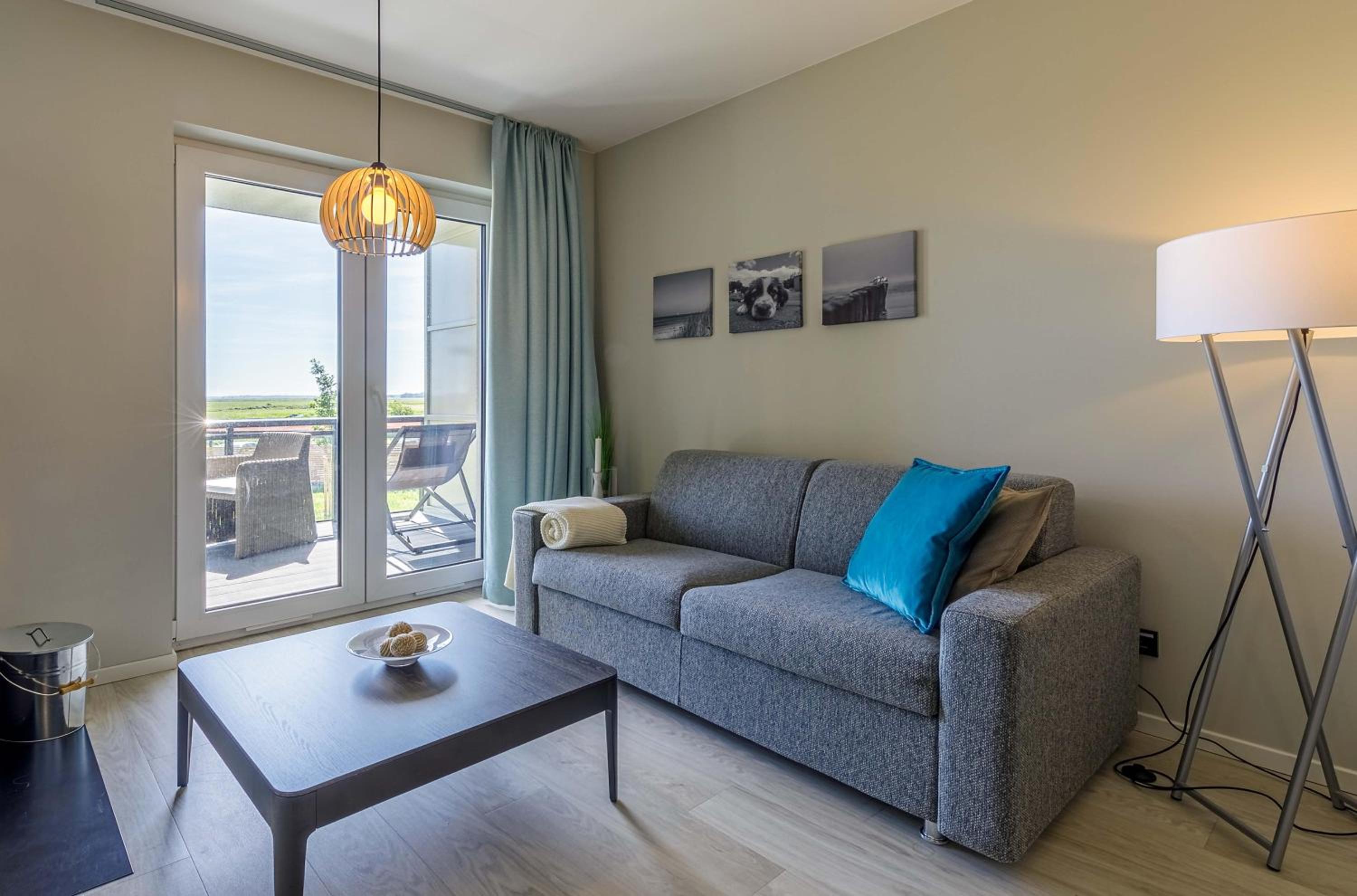 Große Strandmuschel - 5-Sterne Ferienwohnung zwischen Ostsee und Bodden