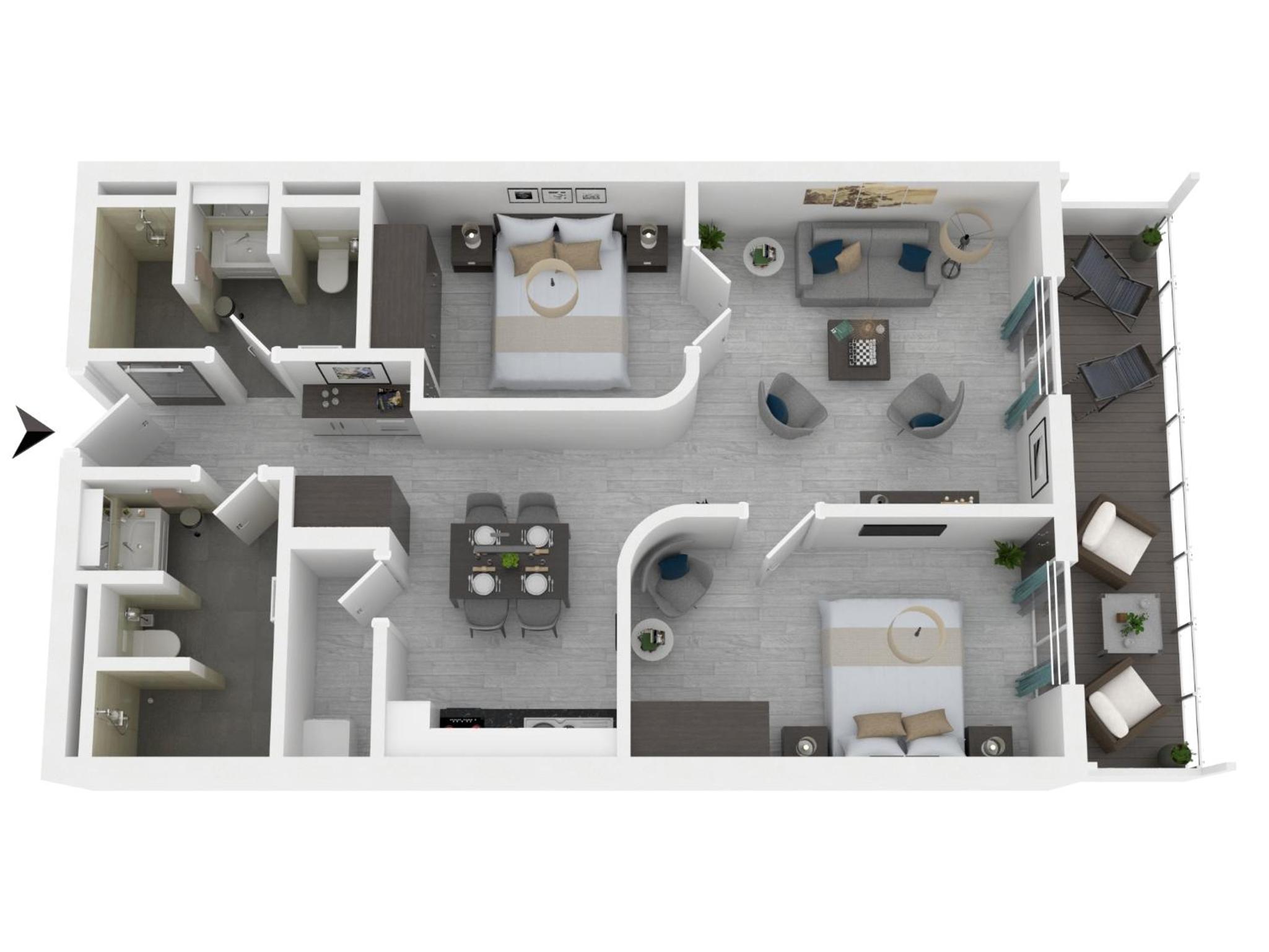 hotel room