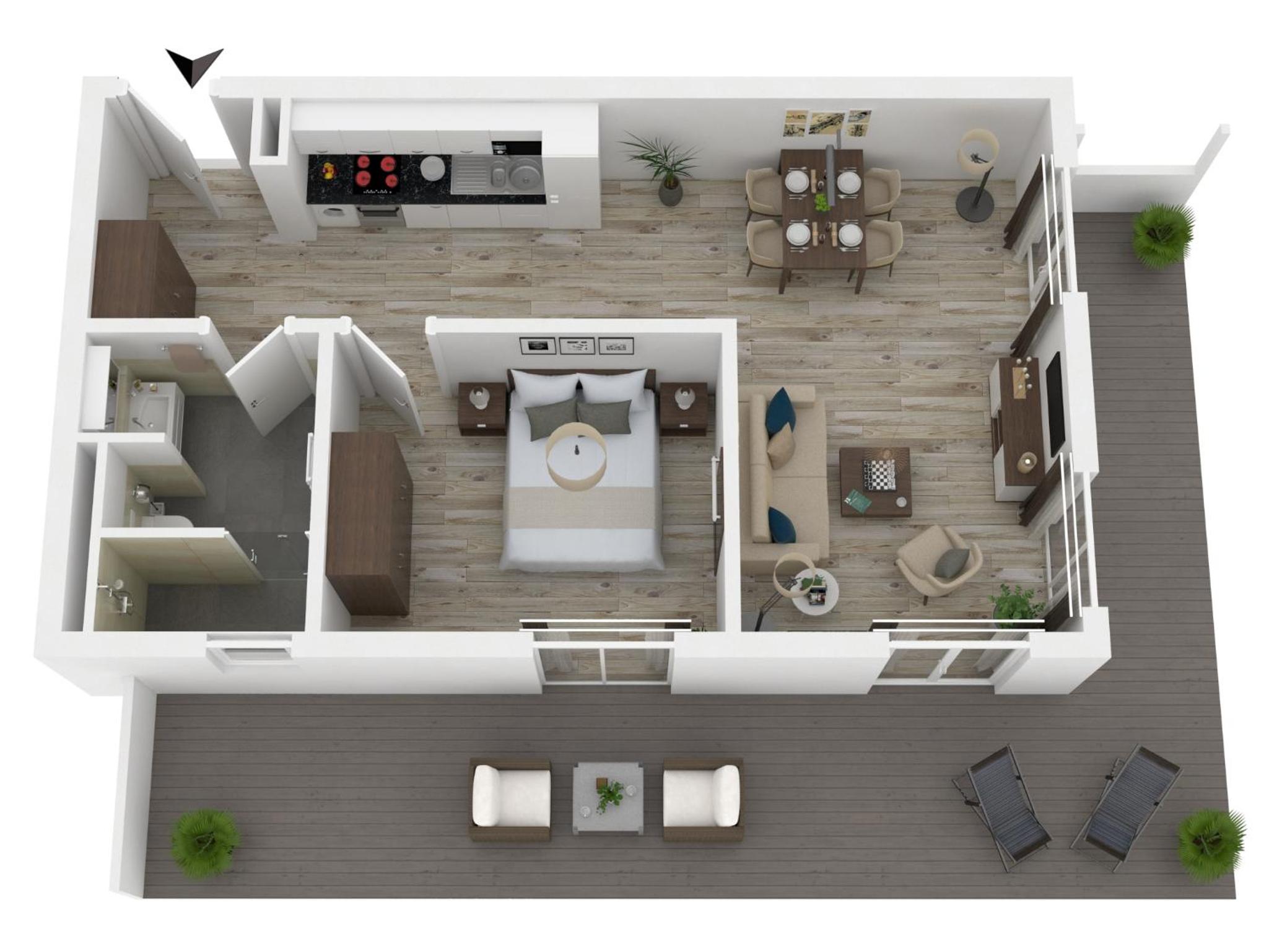 hotel room