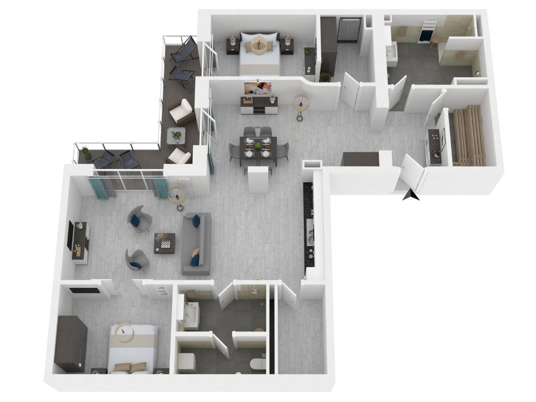 Moderne 5 Sterne Ferienwohnung Welleneck im malerischen Ostseebad Wustrow