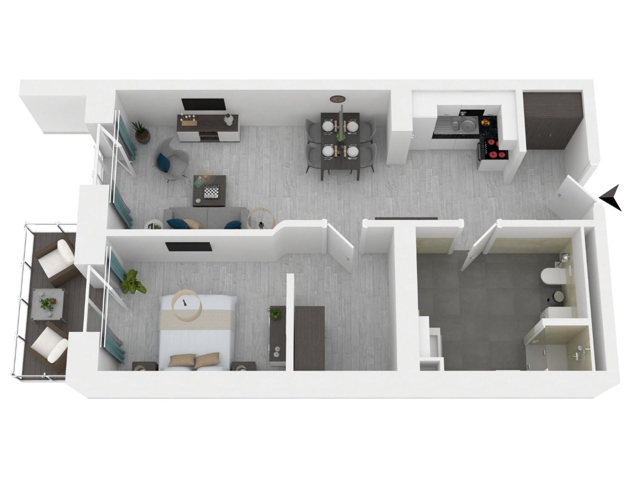 Ostsee-Schönheit Wustrower Welle-Modernes Apartment mit Panoramablick