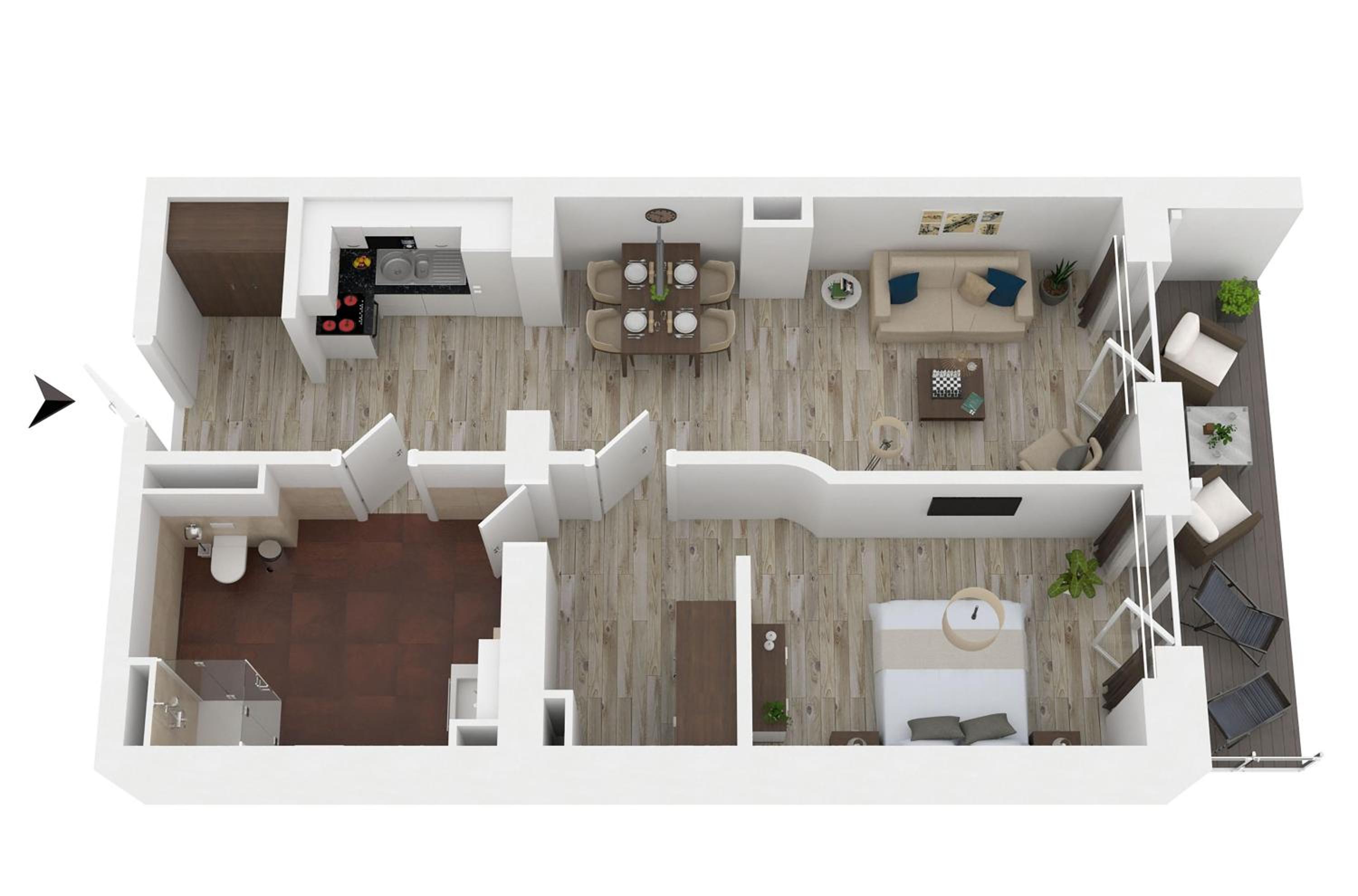 hotel room