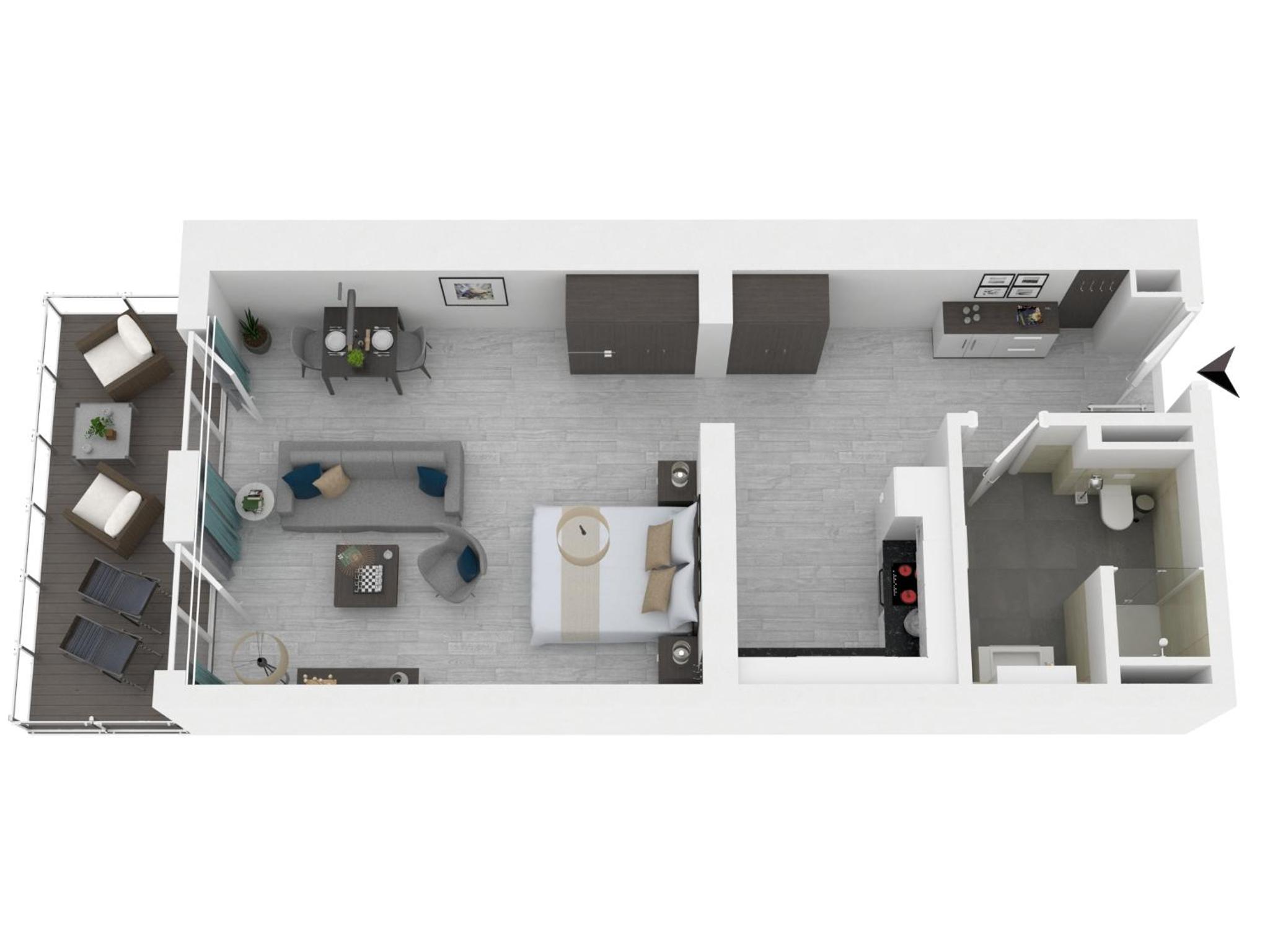 hotel room
