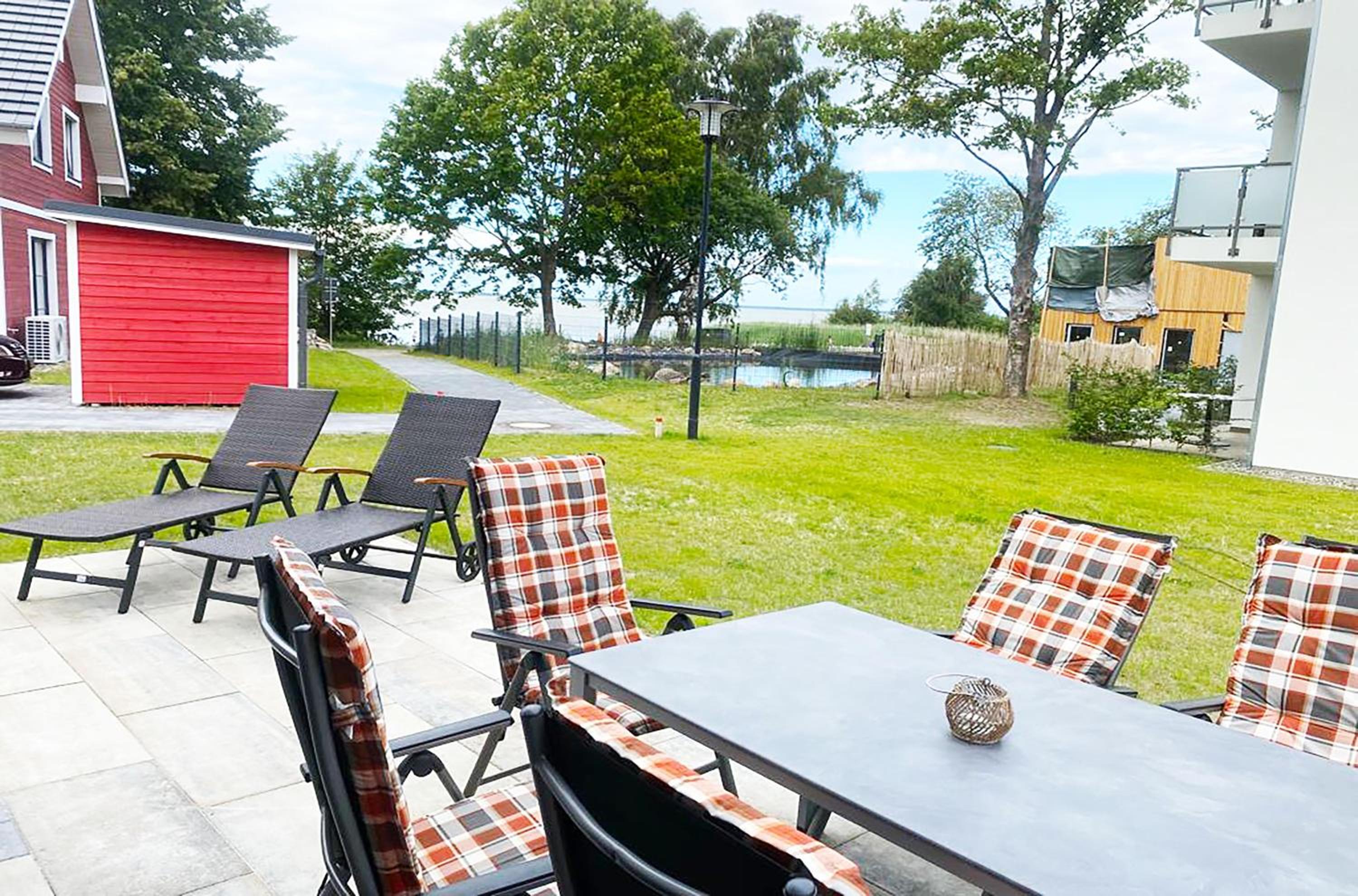 5 Sterne Ferienhaus Ostseenest mit Boddenblick