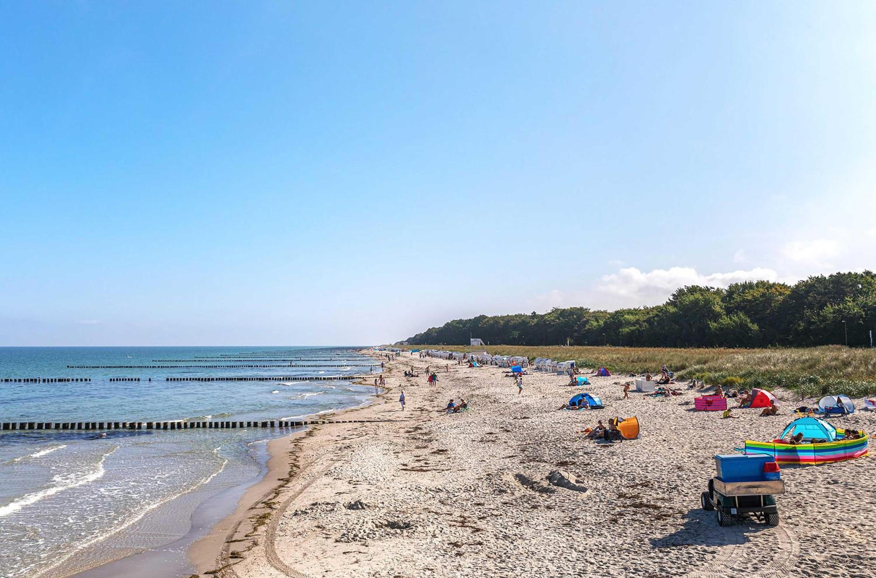 5-Sterne-Ferienwohnung Ostseeschatz Zingst inklusive Strandkorb von April - Oktober