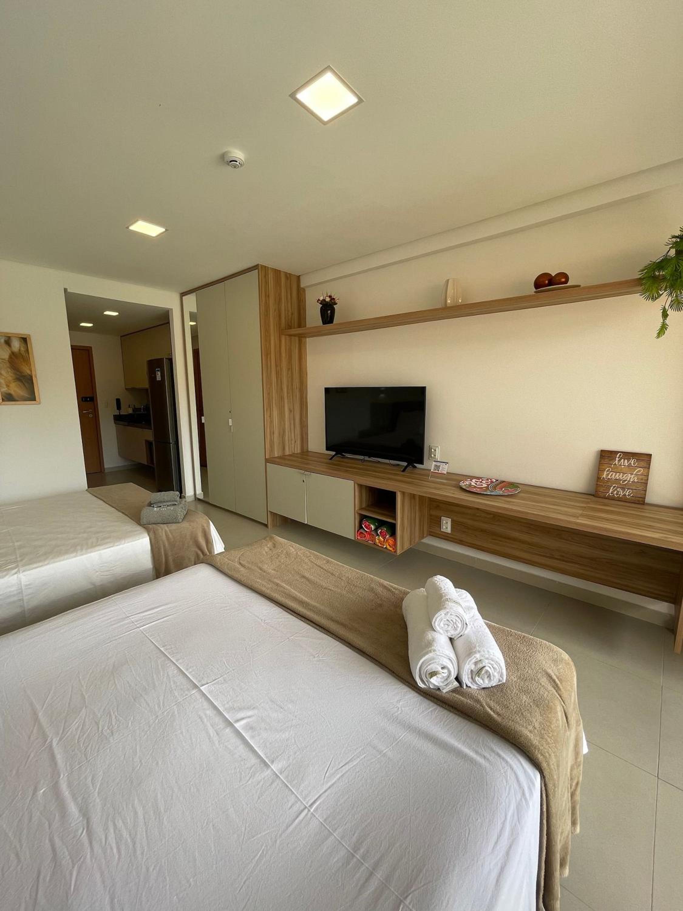 Flats, Apartamentos e Bangalôs na Praia dos Carneiros, ao lado da Igrejinha de São Benedito