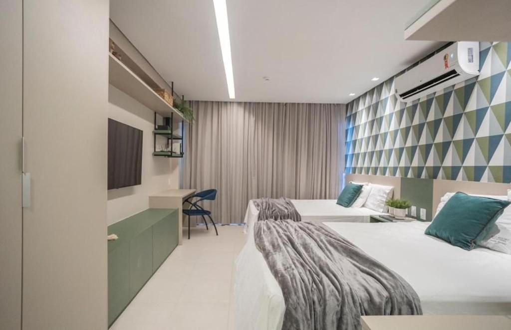 Flats, Apartamentos e Bangalôs na Praia dos Carneiros, ao lado da Igrejinha de São Benedito