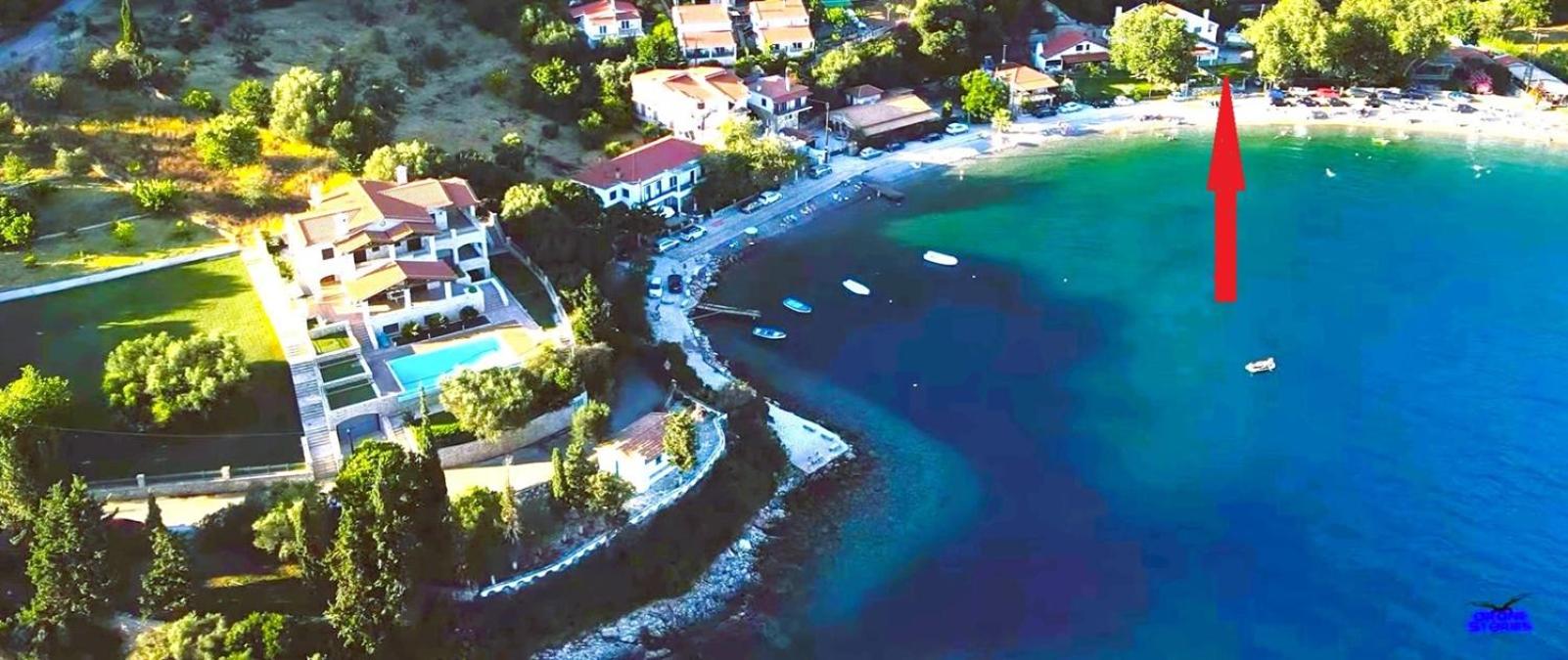 Beachfront Skaloma Villa view 2