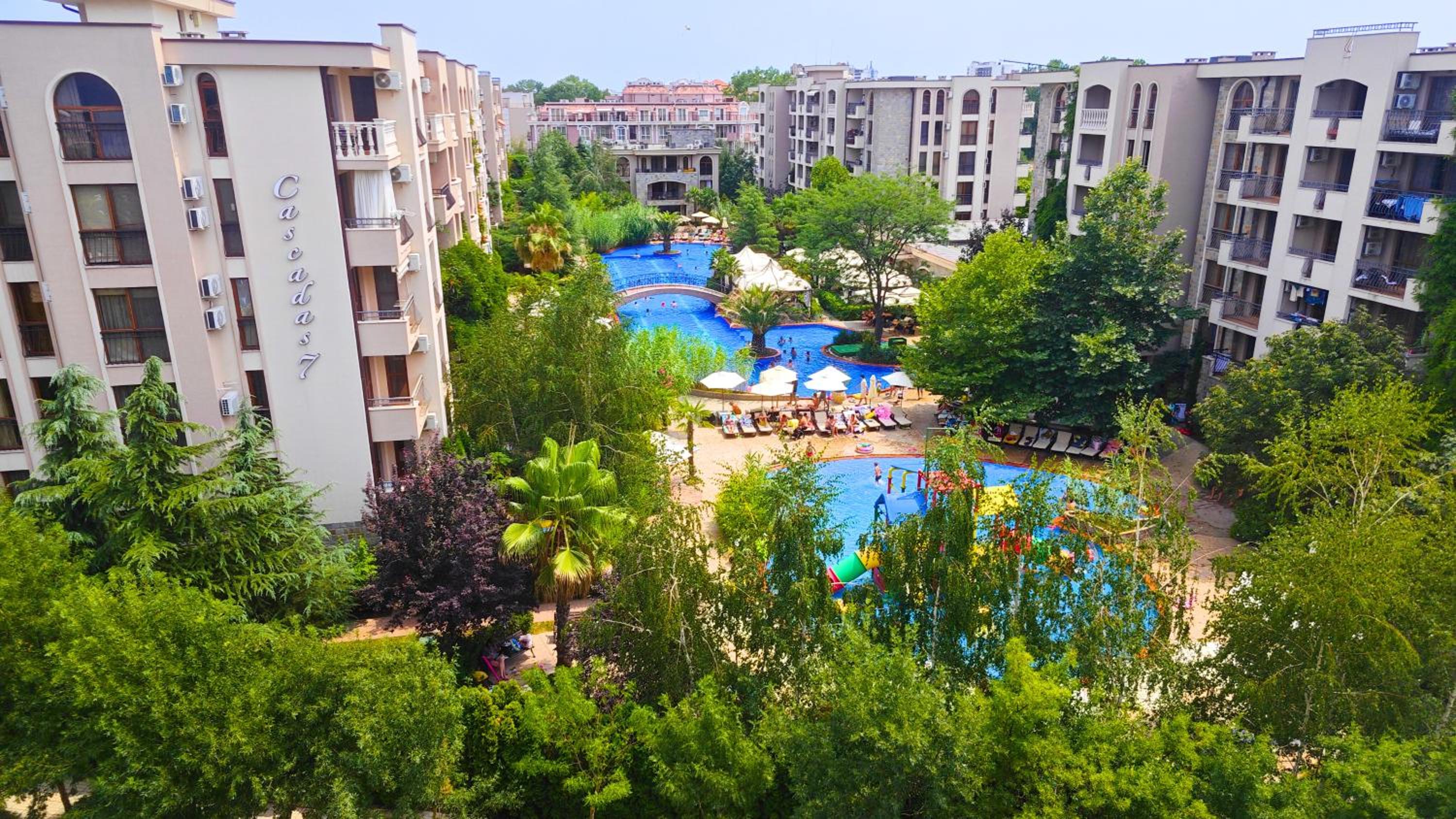 Attractive Studio-Apartment in Sunny Beach Cascadas Family Resort