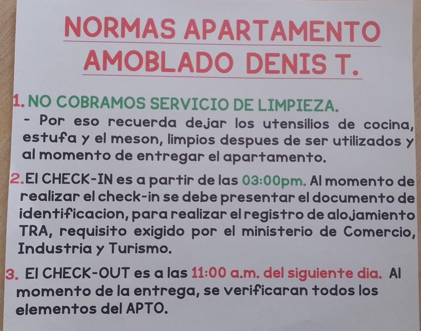 Apto vacacional DENIS T