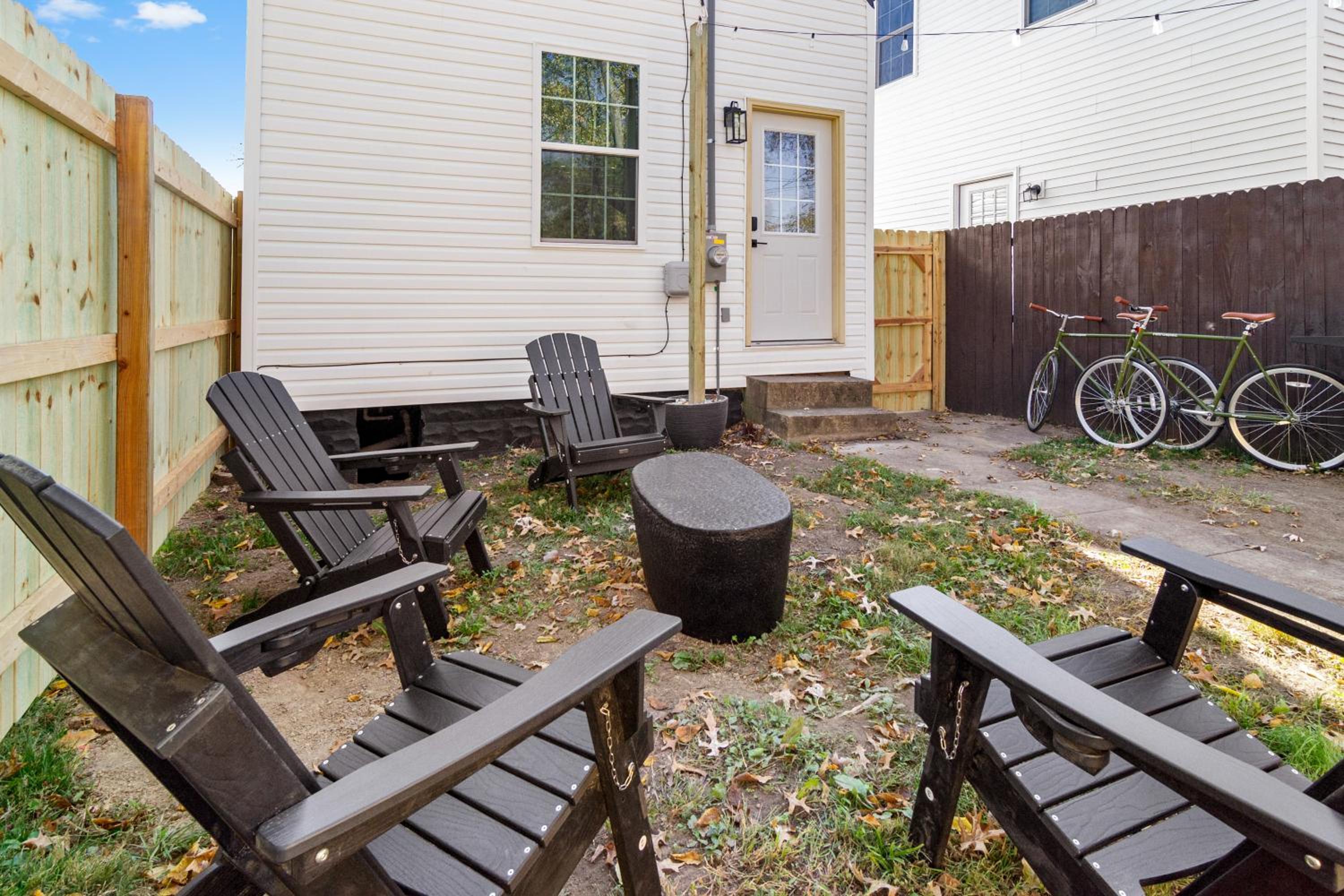 Uptown Haven Walkable Home with Bikes and Firepit near Downtown