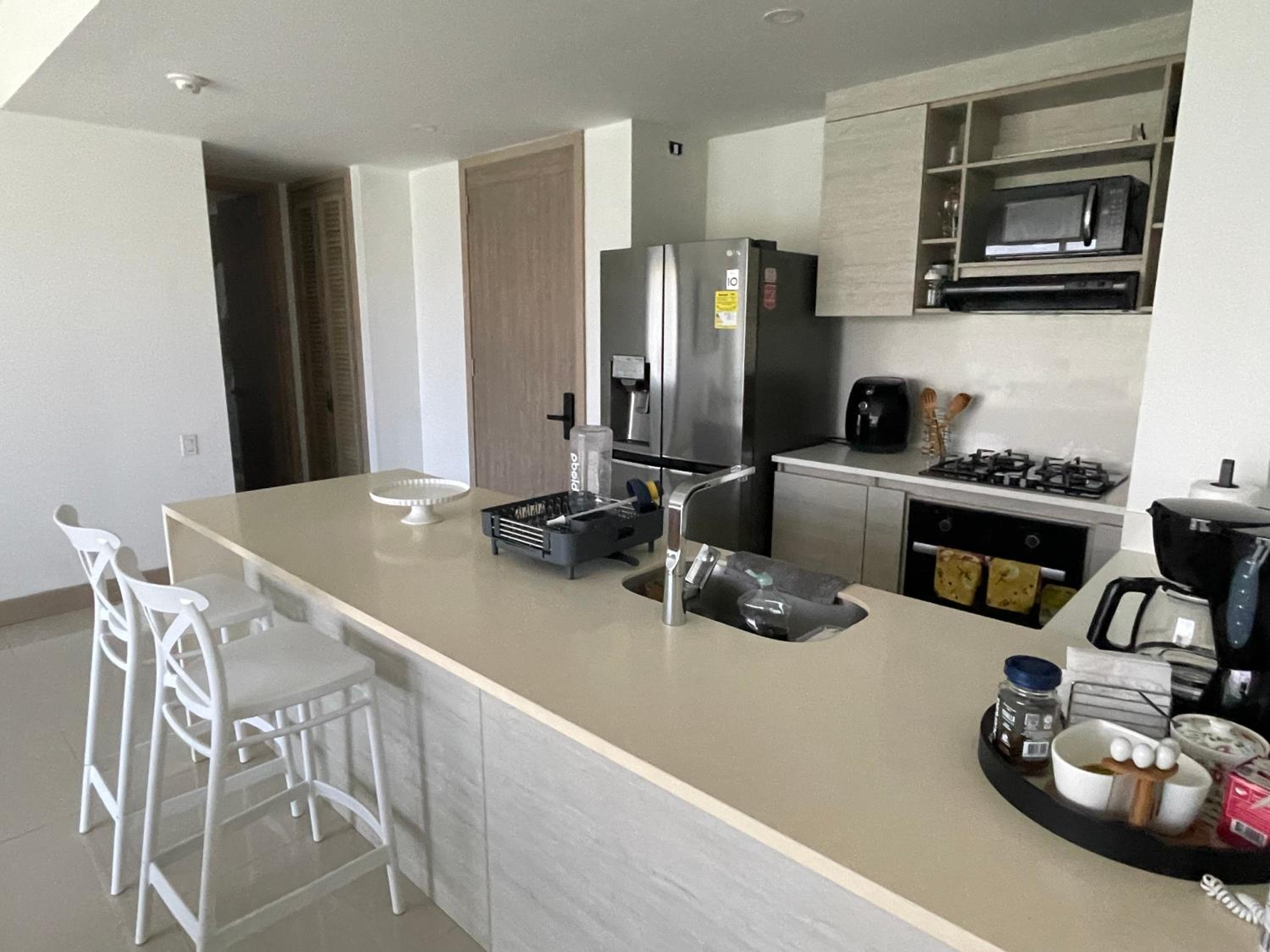 Apto 2 Habitaciones frente a la playa de ensueños