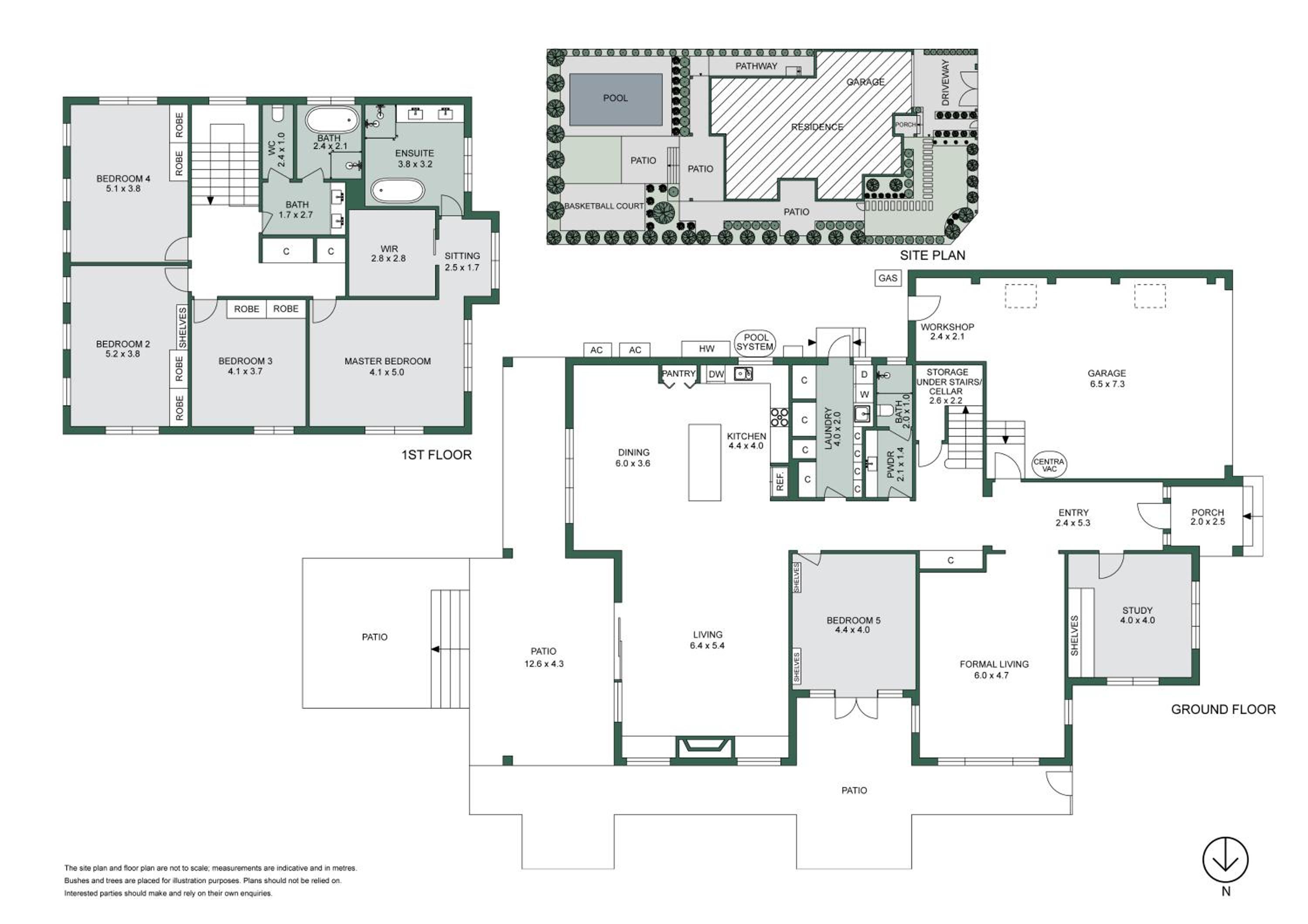 Luxurious home with pool and spacious living areas